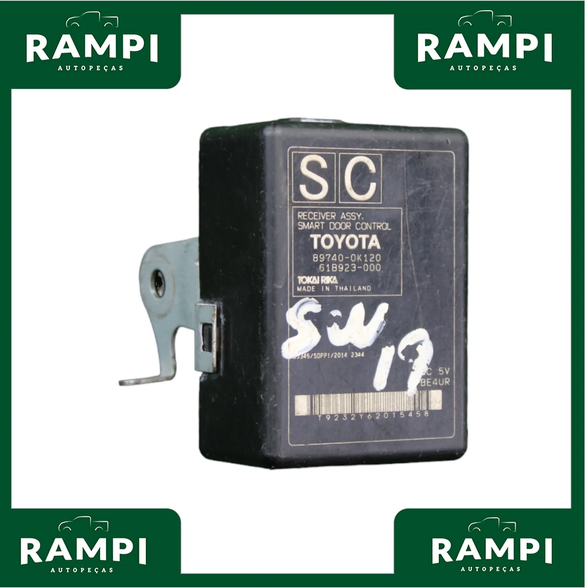 Módulo Central Controle De Portas Hilux SW4 2019 897400k120