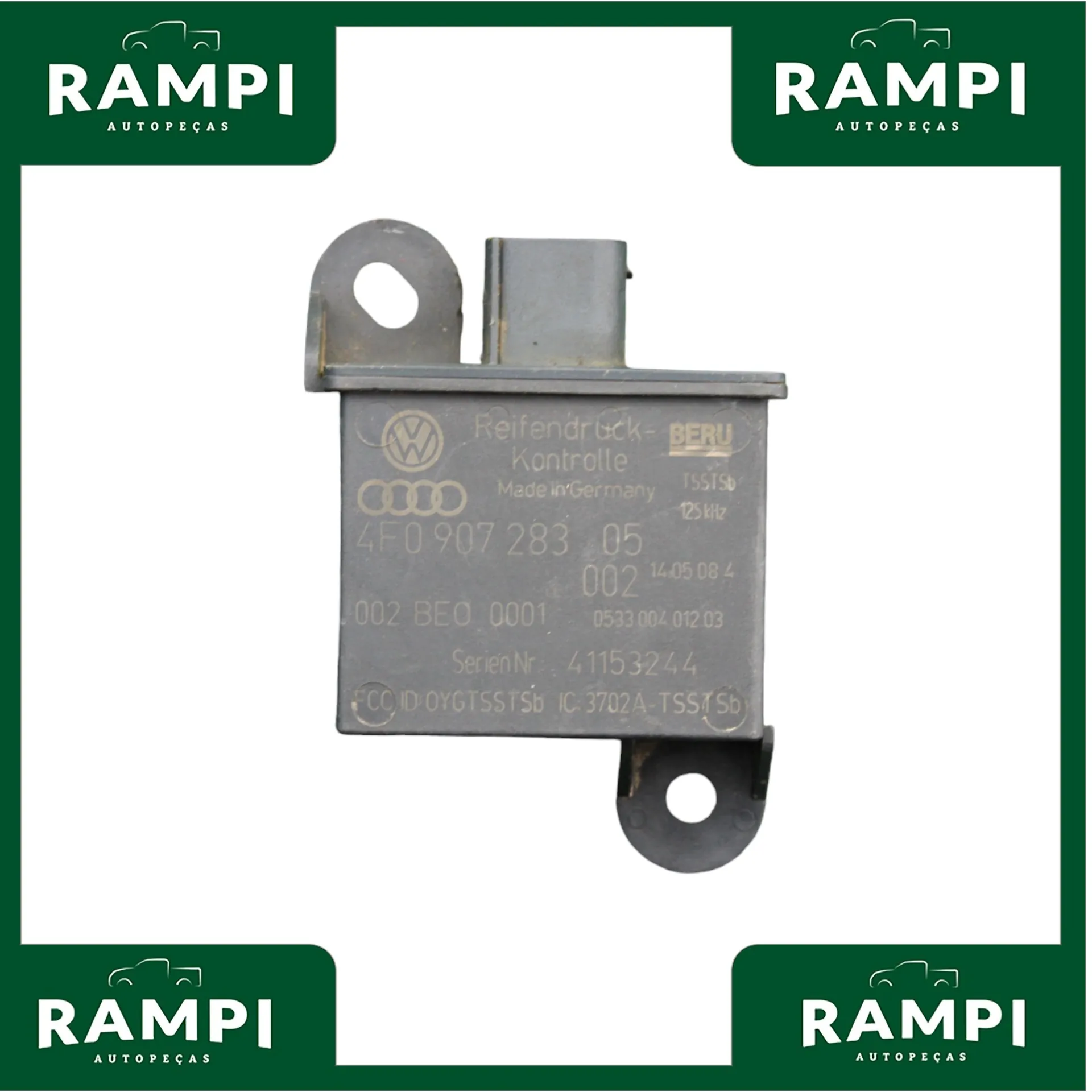 Módulo Central Sensor Pressão Pneu Porsche Cayenne 2008 4f090728305