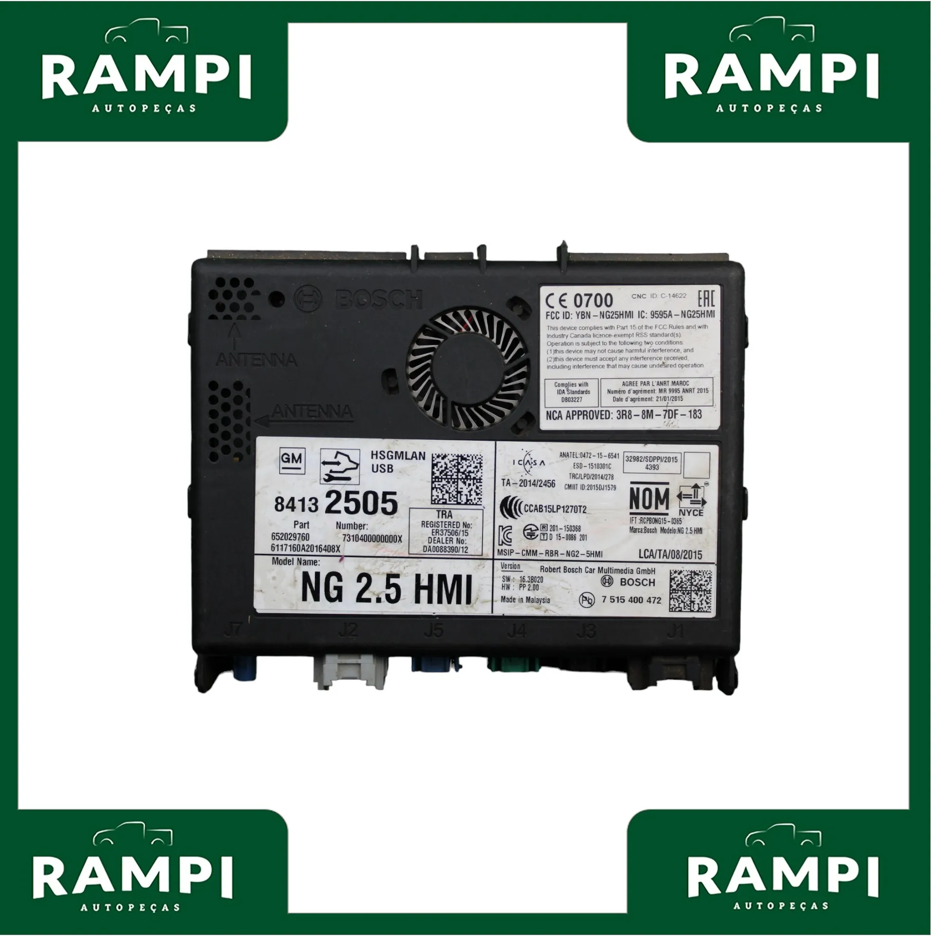 Módulo Central Interface S10 Trailblazer 84132505