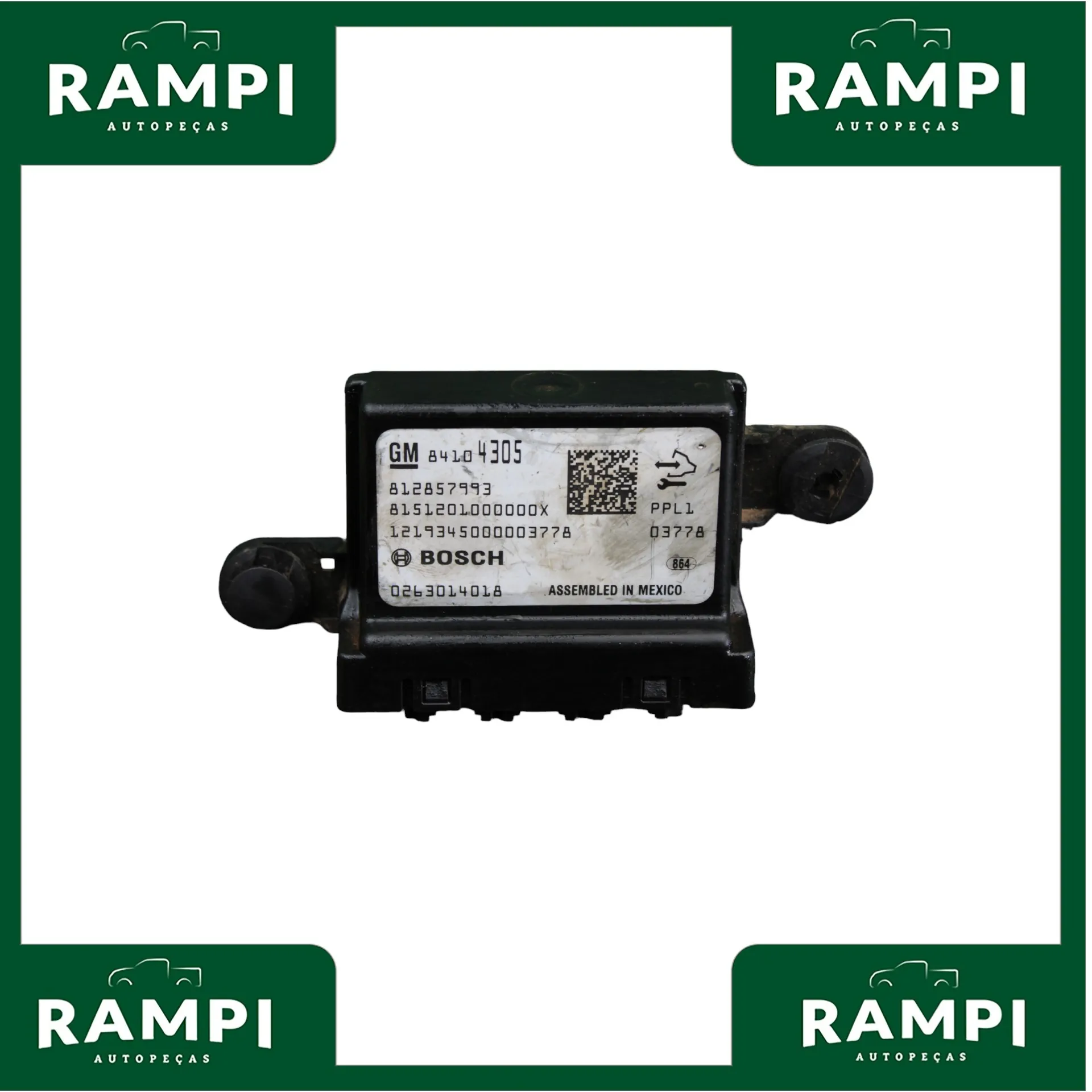 Módulo Central Sensor Estacionamento S10 2020 84104305