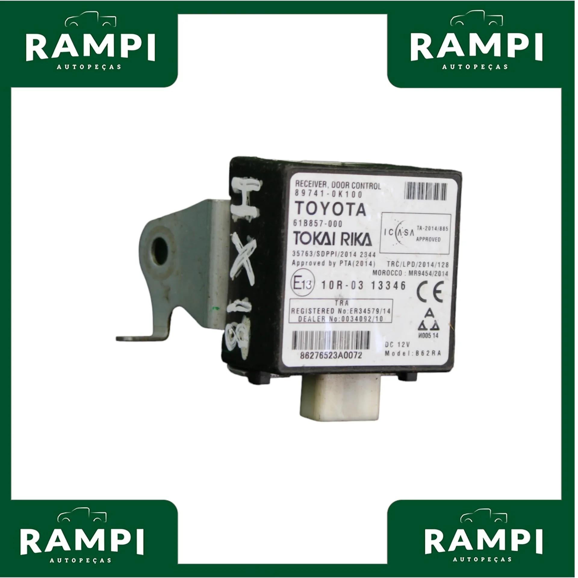 Módulo Central Controle Porta Hilux 2018 897410k100