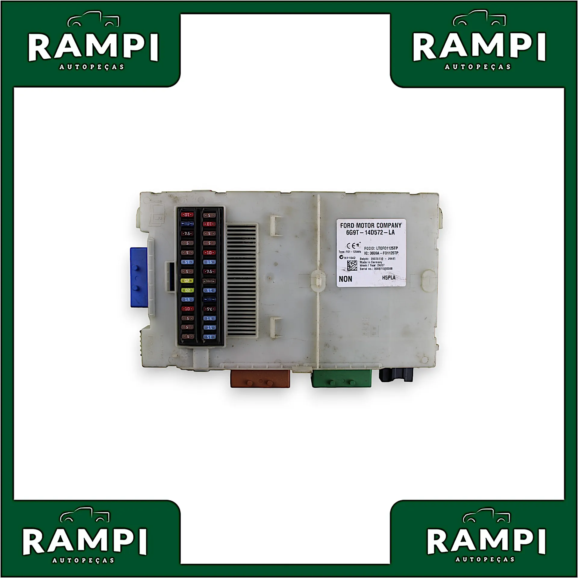Caixa De Fusível BSI Free Lander 2007 6g9t14d572la