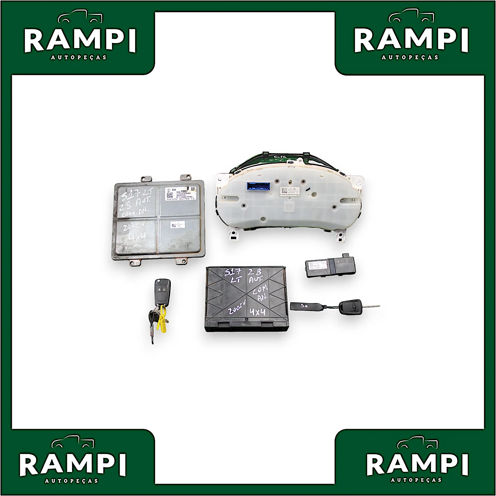 Kit De Injeção S10 Lt 2017 2.8 200cv Aut. 4x4 55491997 13510536