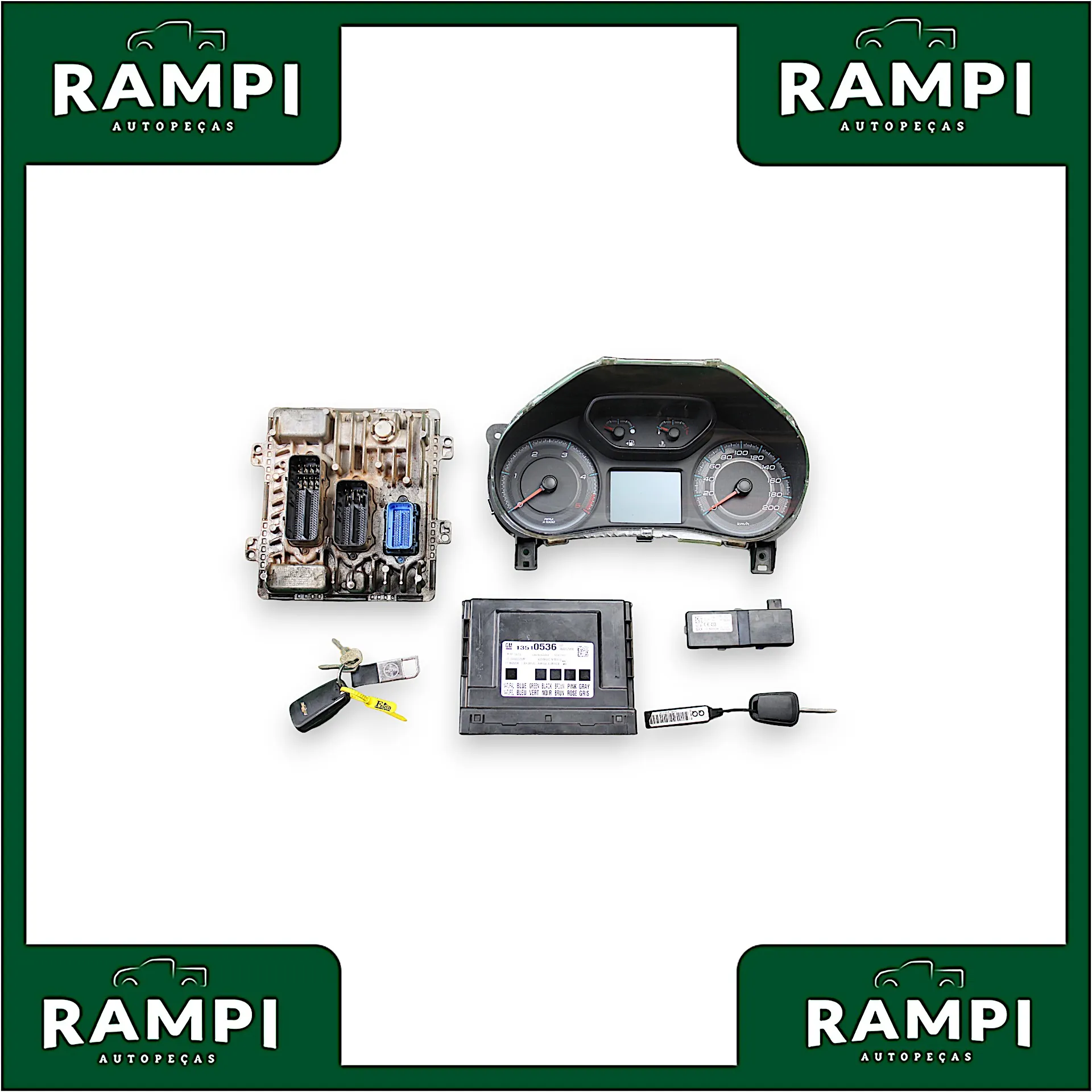 Kit De Injeção S10 Lt 2017 2.8 200cv Aut. 4x4 55491997 13510536