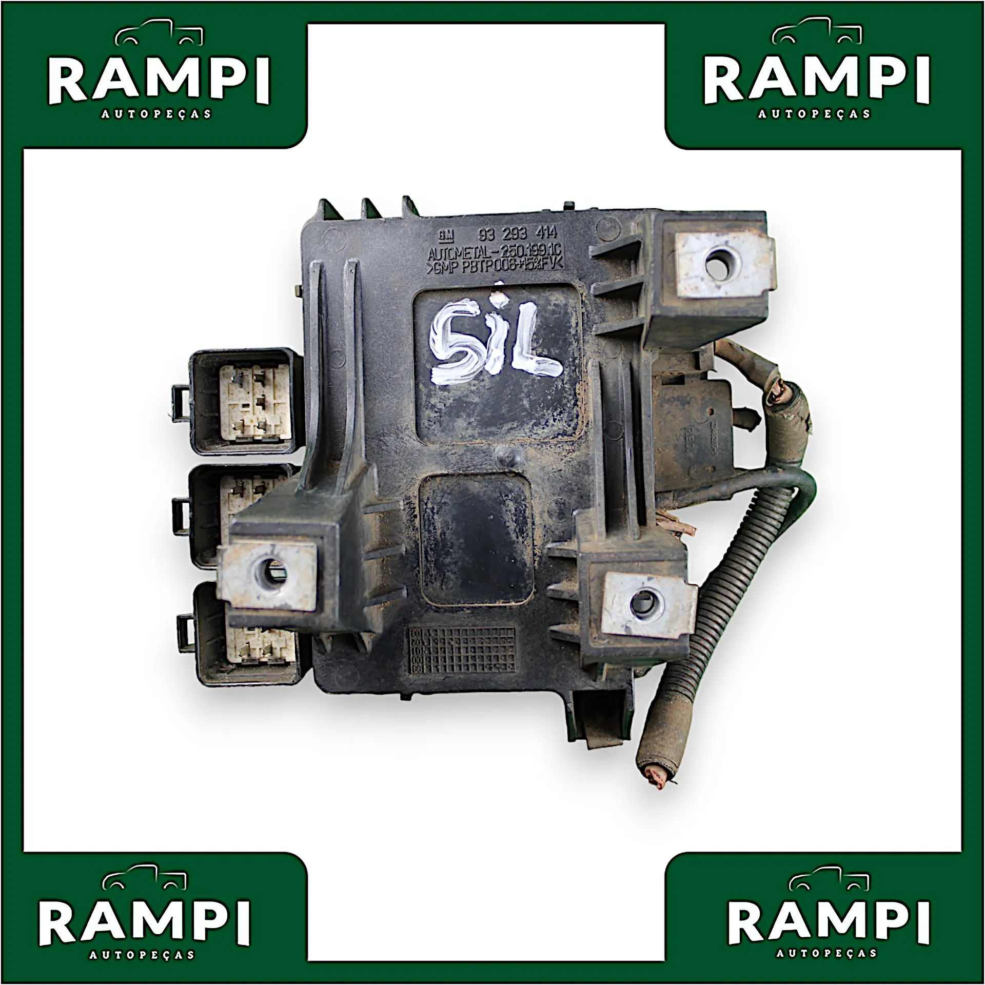 Caixa De Fusível Chicote Silverado 98 6c Diesel MWM 93293414