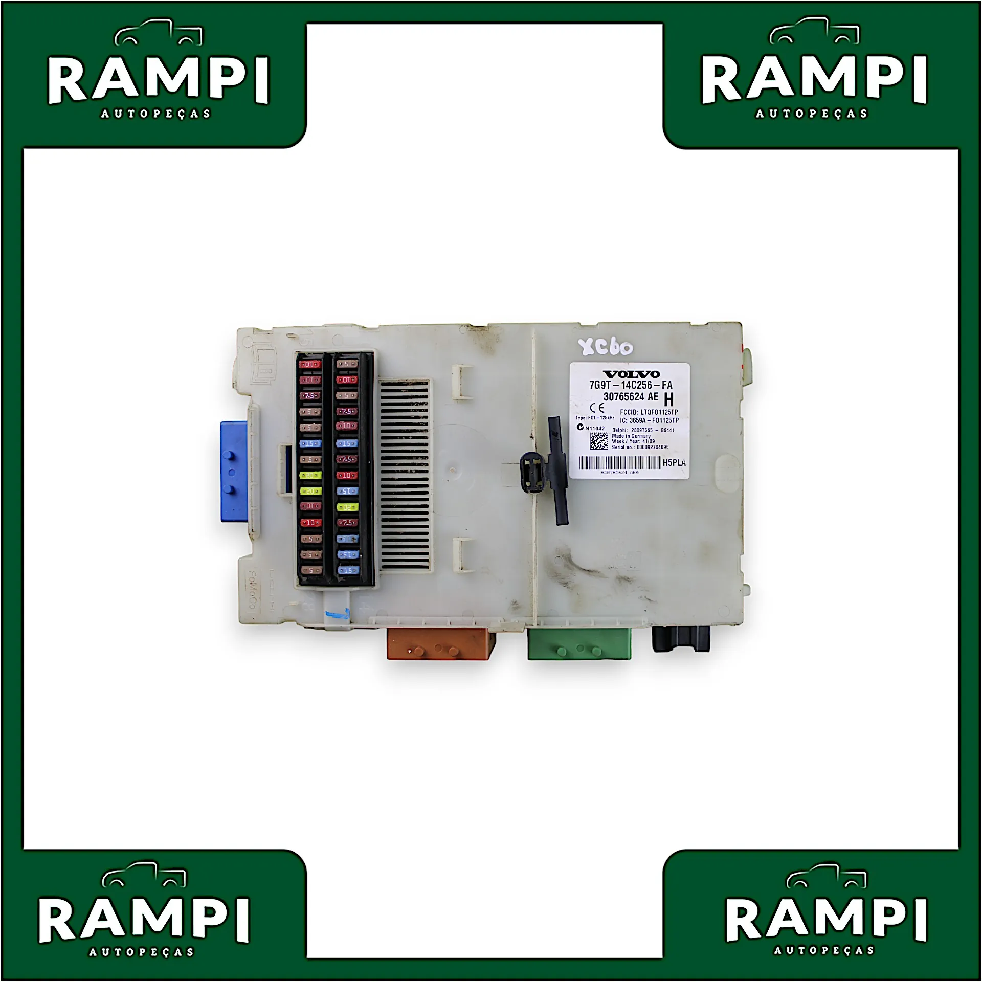Caixa De Fusível Módulo Conforto XC60 2012 6c 7g9t14c256fa 