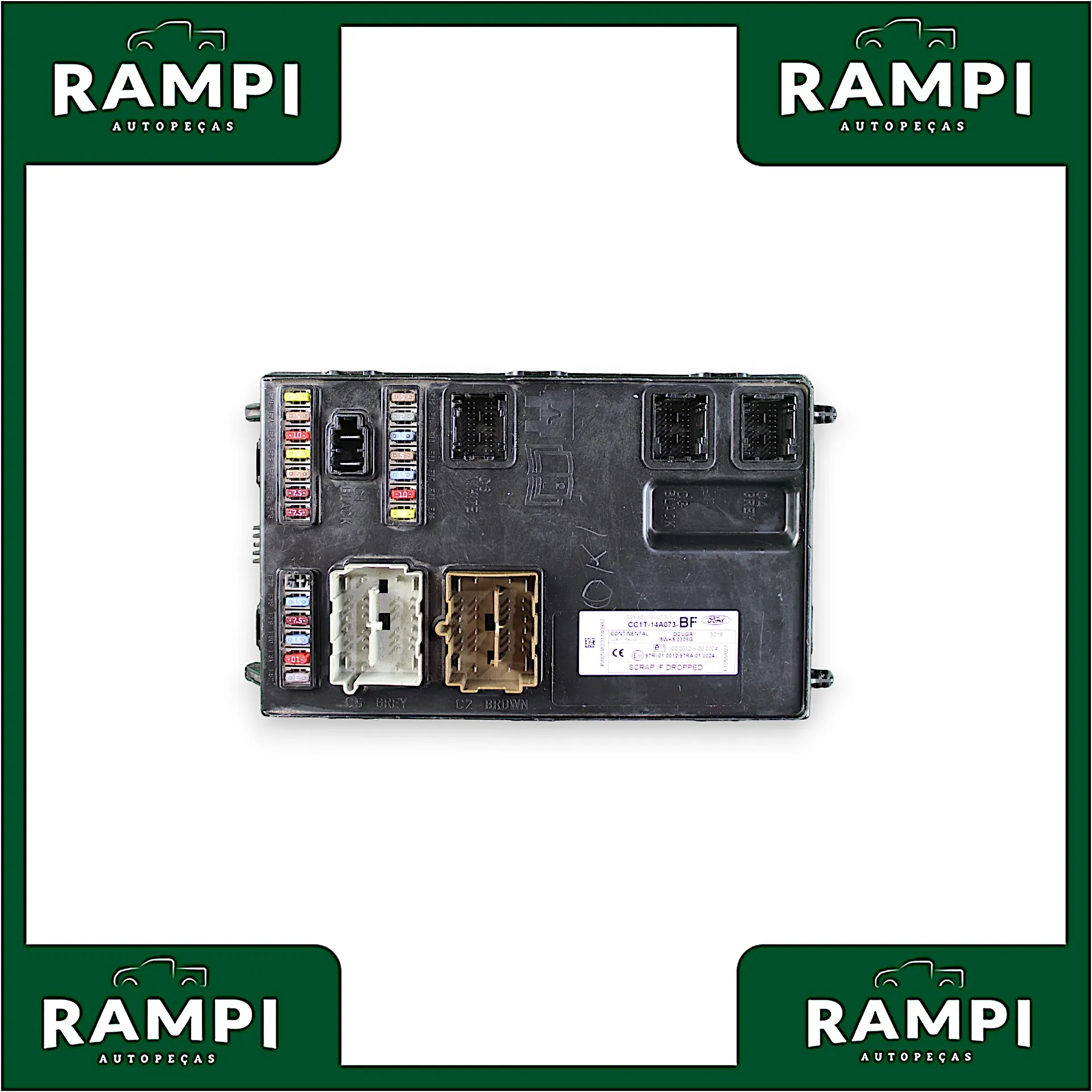 Caixa De Fusível Módulo De Conforto Transit 2011 2.4 Cc1t14a073bf