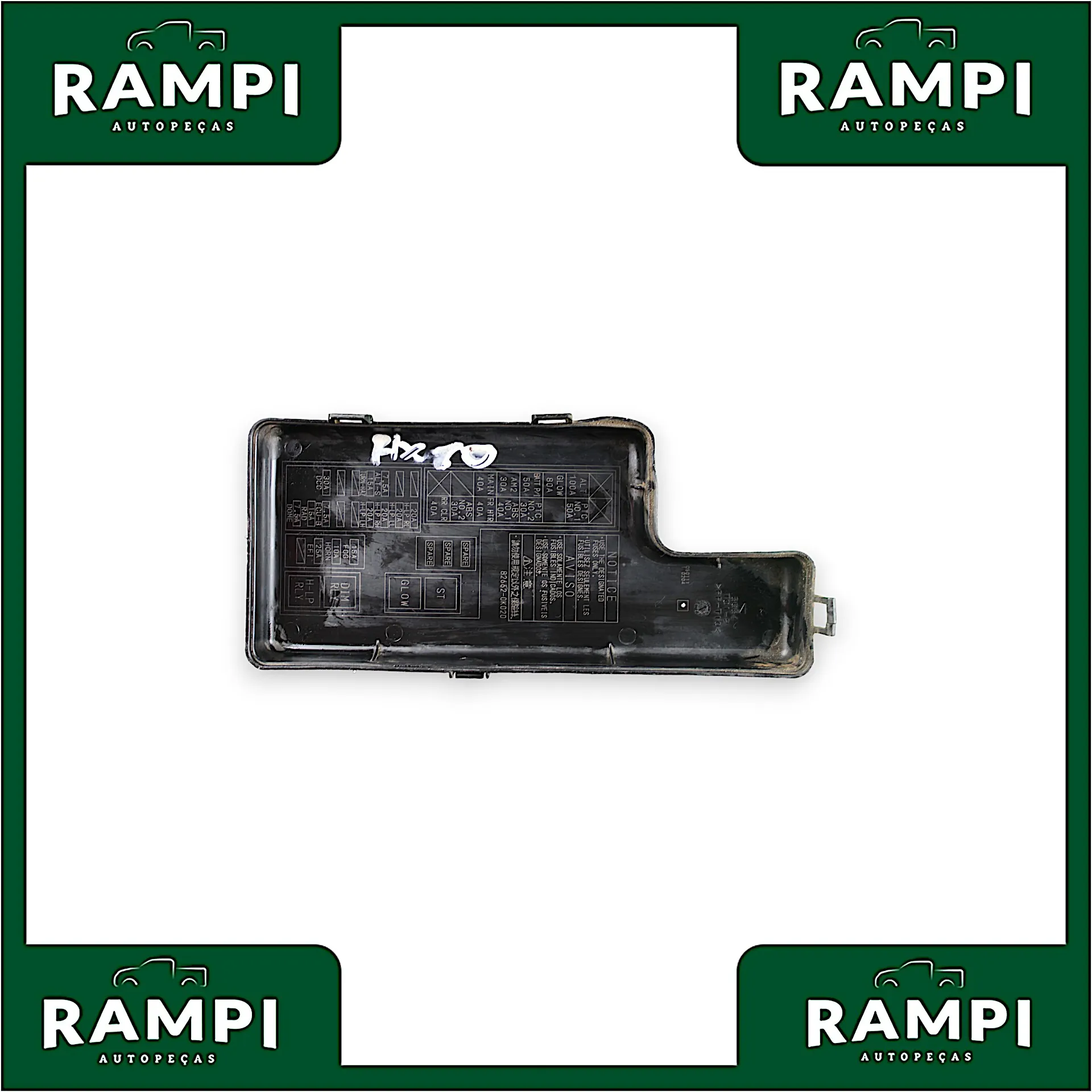 Tampa Caixa De Fusível Hilux 2010 3.0 Diesel