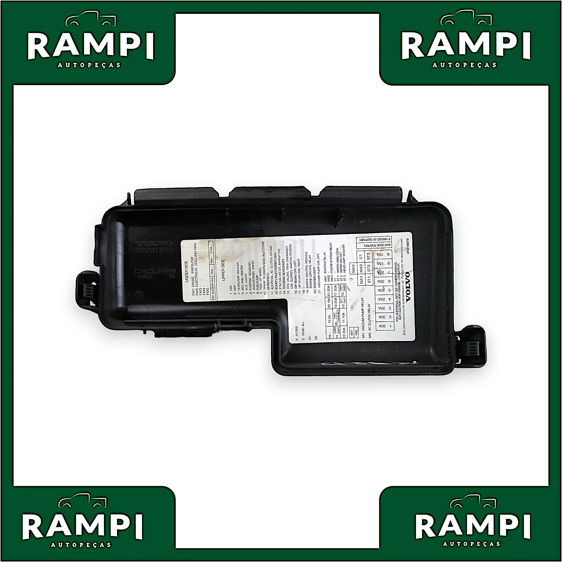 Tampa Caixa De Fusível Volvo XC60 2011 330728133
