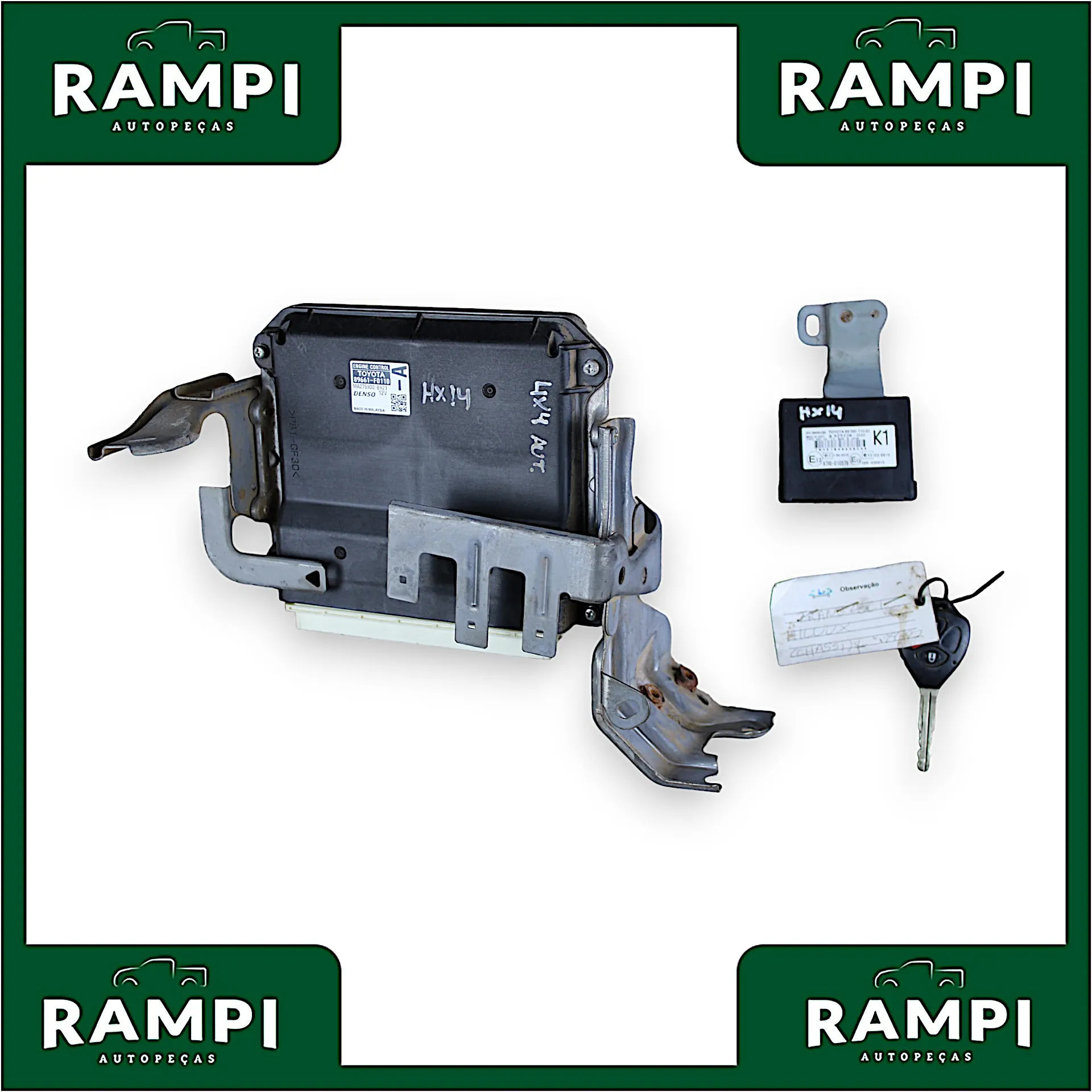 Kit De Injeção Hilux 2014 3.0 Diesel Aut. 89661f0110