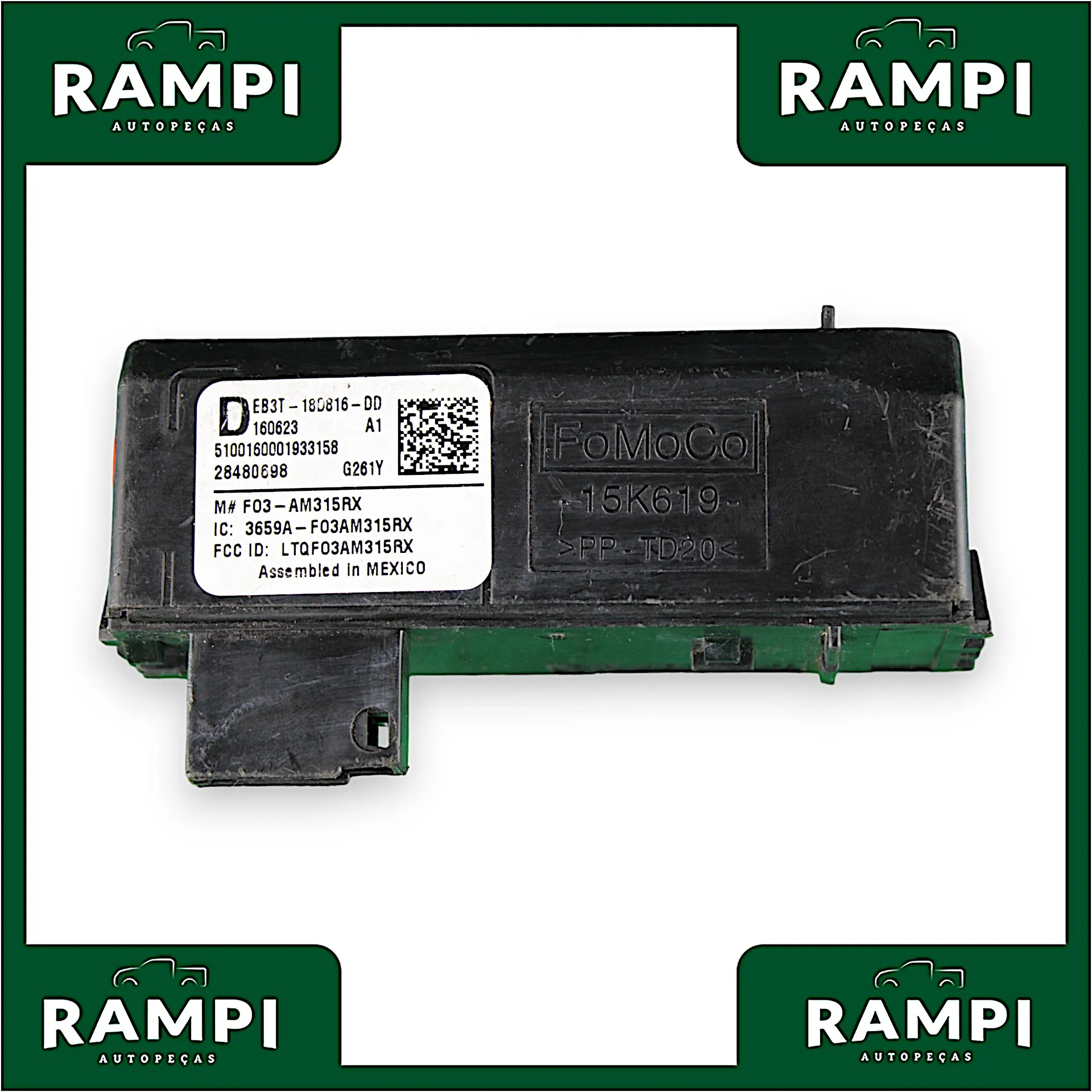 Módulo Central Teto Ranger 2019 Eb3t18d816dd
