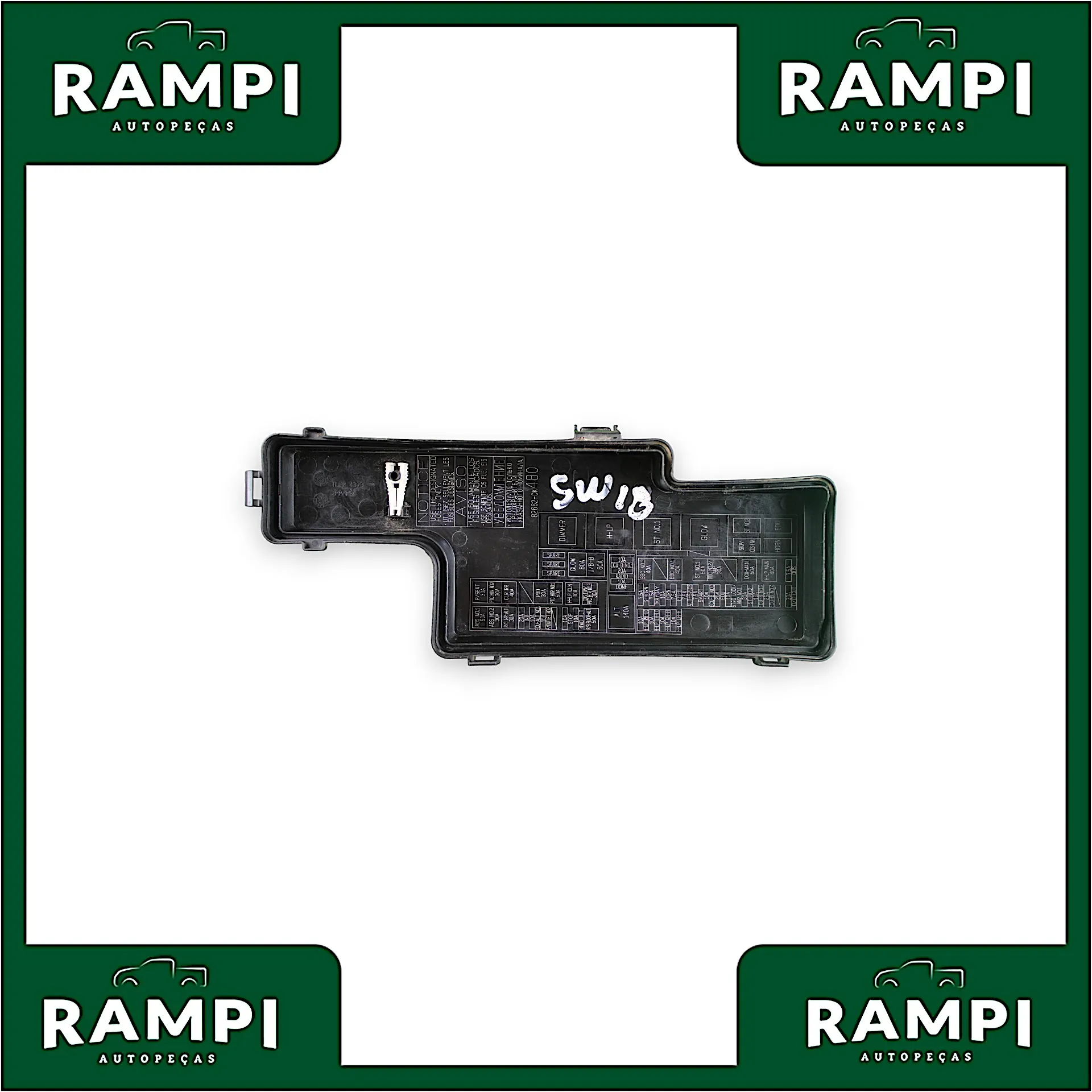 Tampa Caixa De Fusível Hilux SW4 2013 826620k480