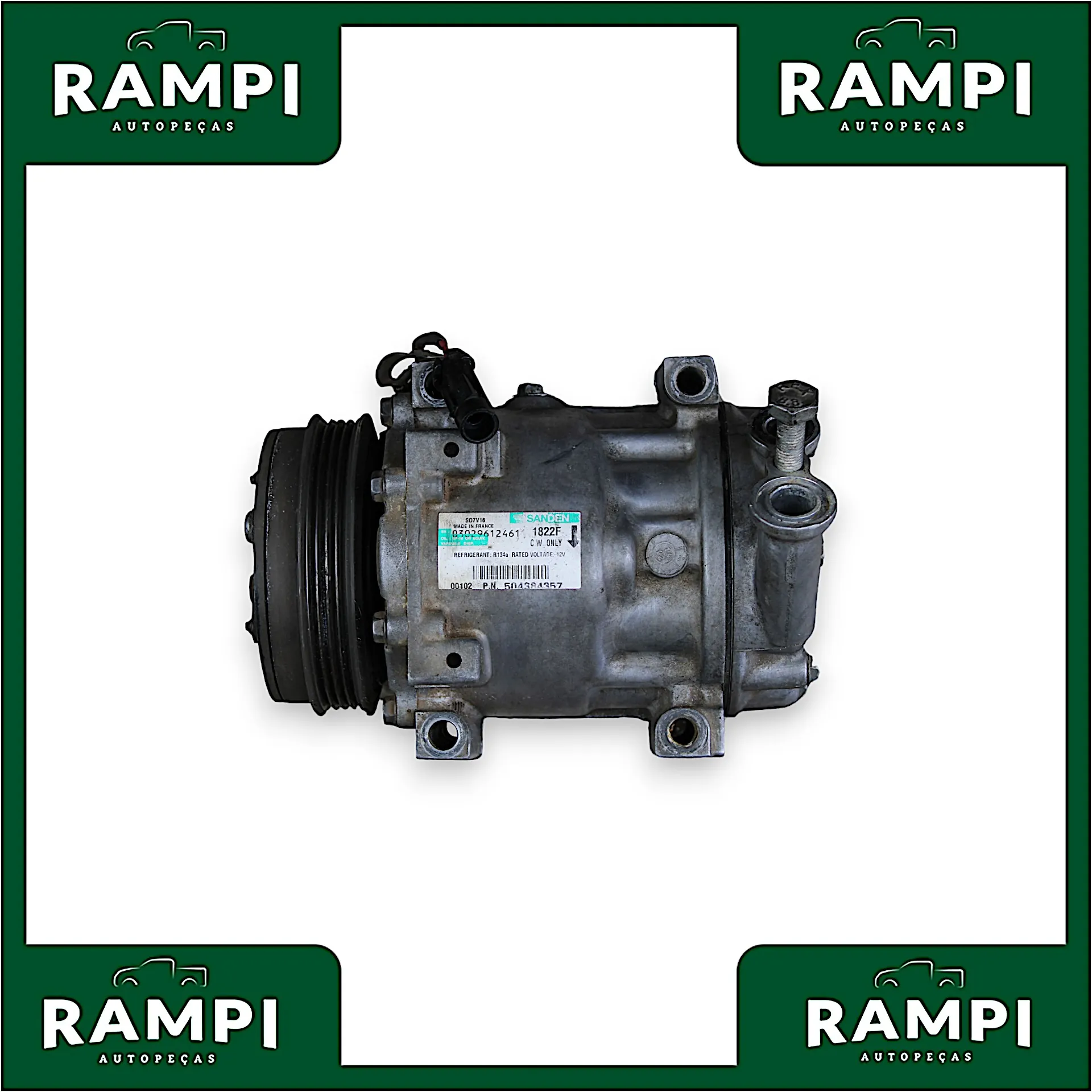 Compressor Ar Condicionado Fiat Ducato 2014 2.3 sd7v16