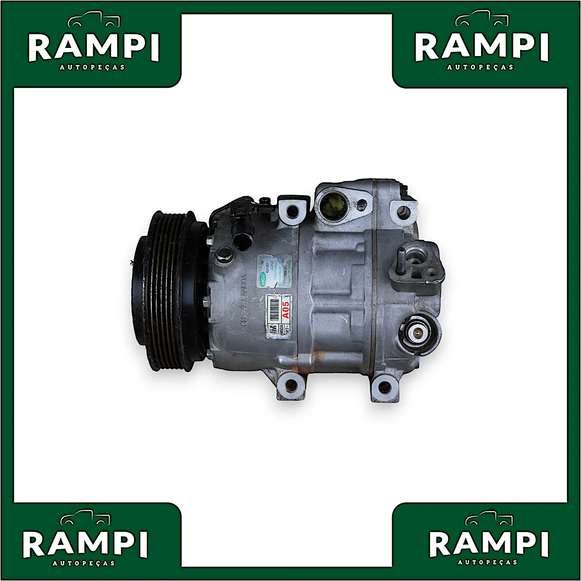 Compressor Ar Condicionado Hyundai Santa Fé 2012 v6