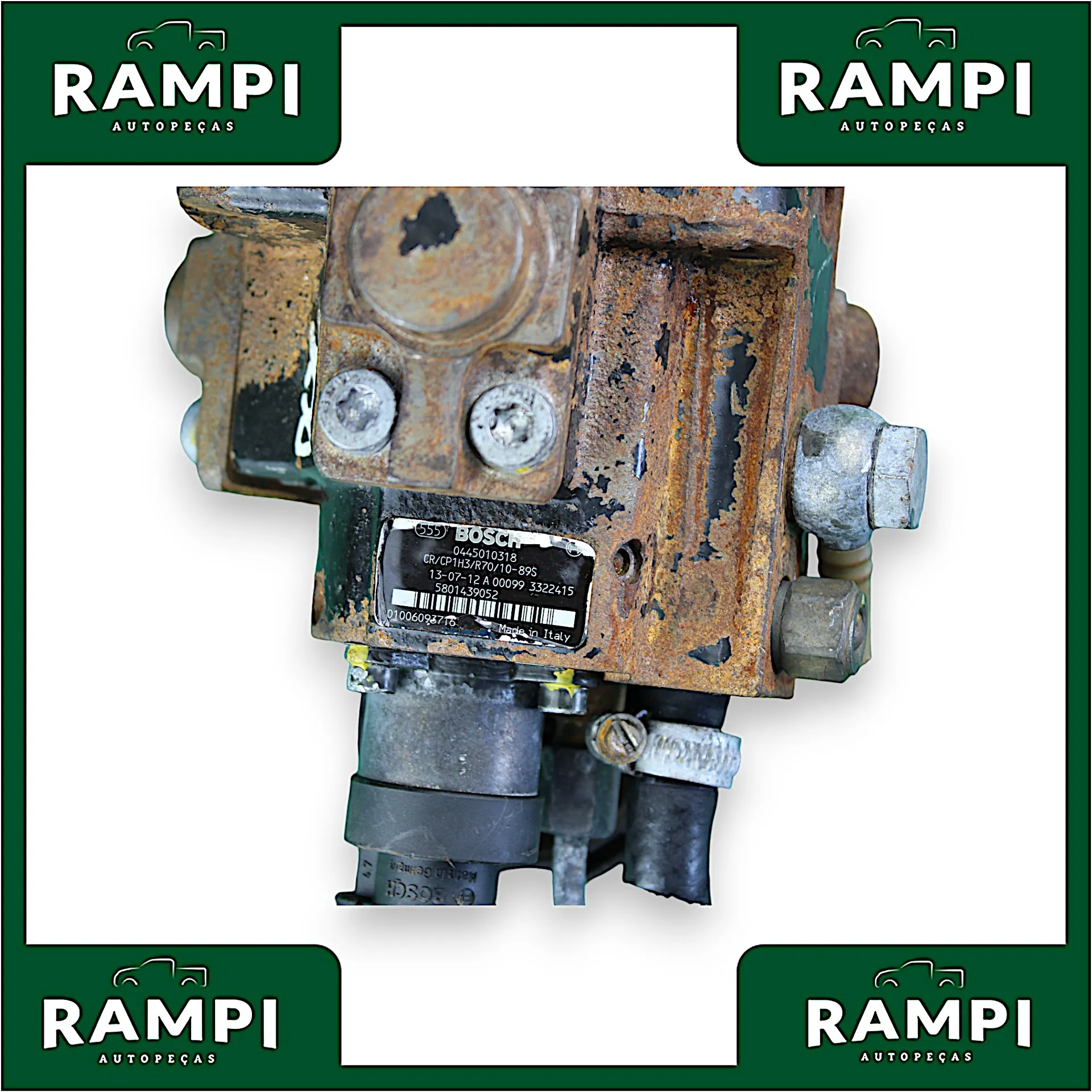Bomba Alta Pressão Fiat Ducato 2011 2.3 0445010318