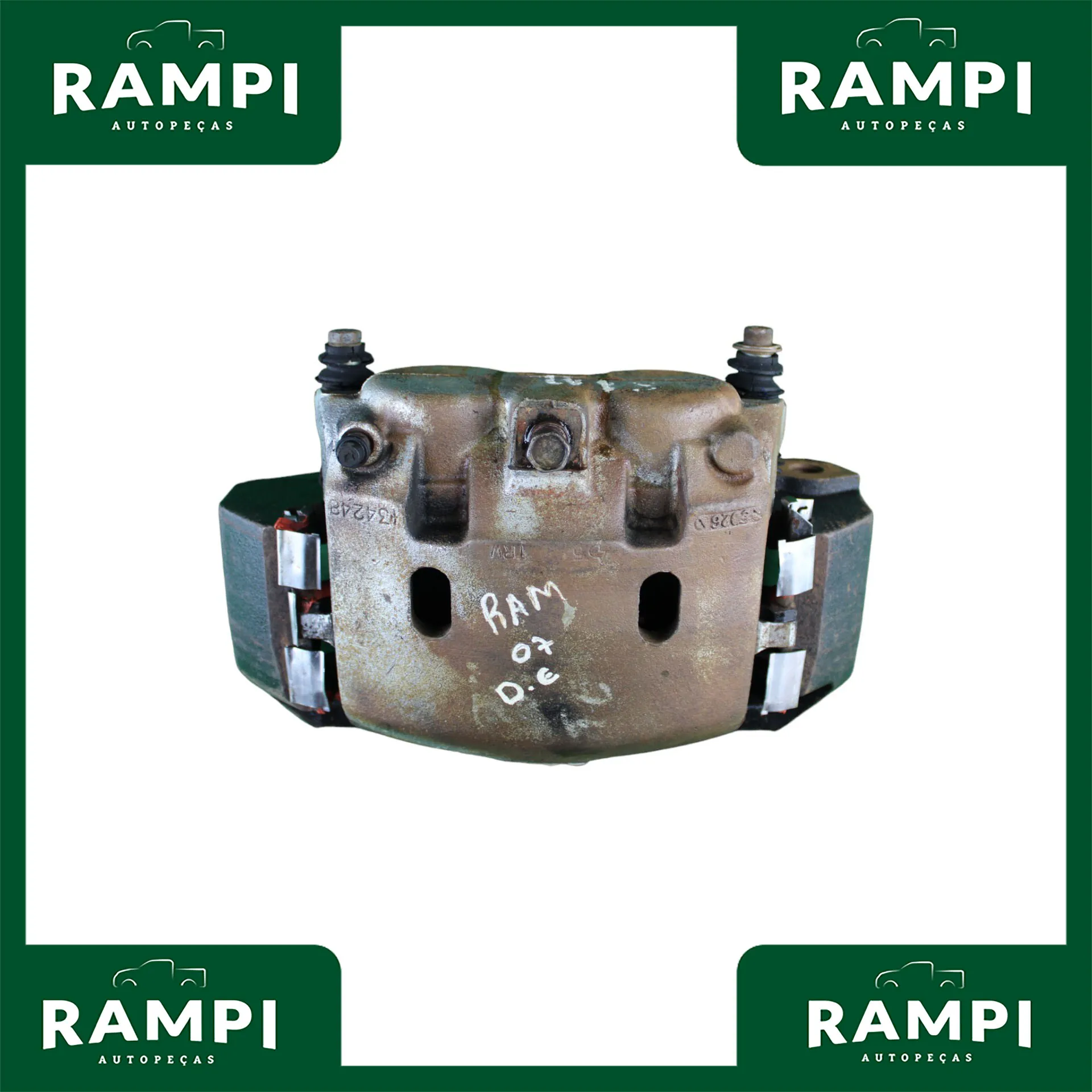 Pinça De Freio Dianteira Esquerda Dodge Ram 2009 5.9