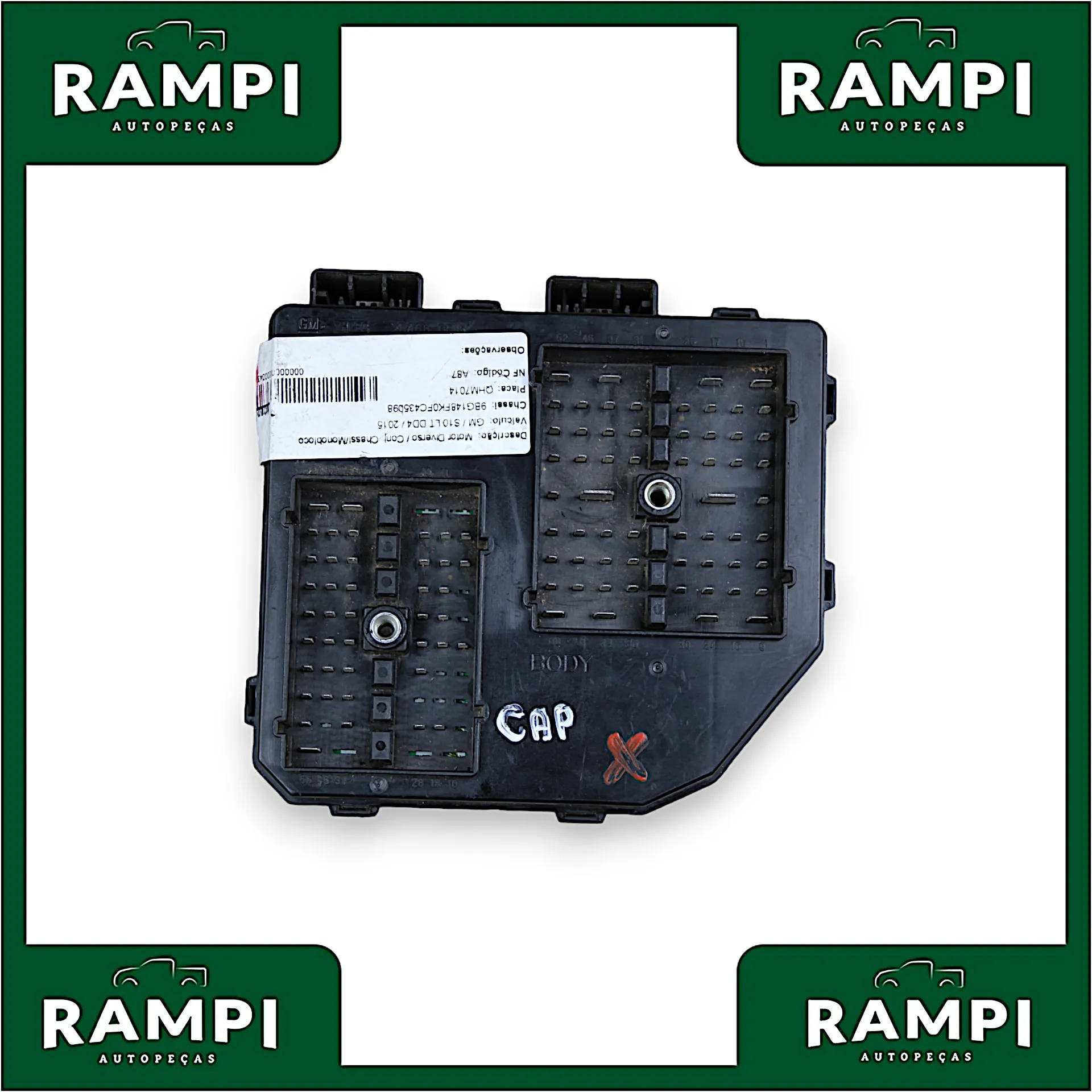 Caixa Fusível Captiva 2.4 2008 23189290
