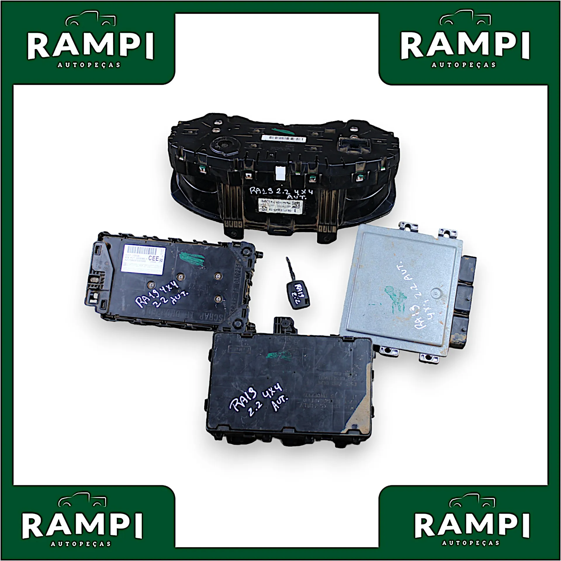 Kit Injeção Ford Ranger 2019 4x4 2.2 Aut. a2c758697030000 a2c9799870301