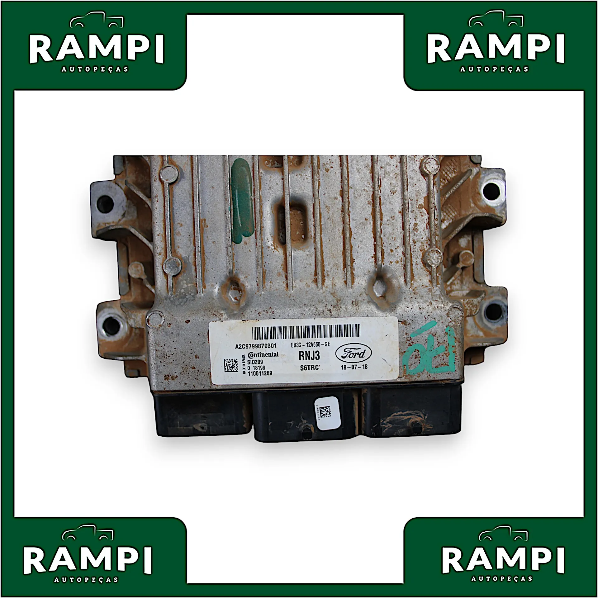Kit Injeção Ford Ranger 2019 4x4 2.2 Aut. a2c758697030000 a2c9799870301