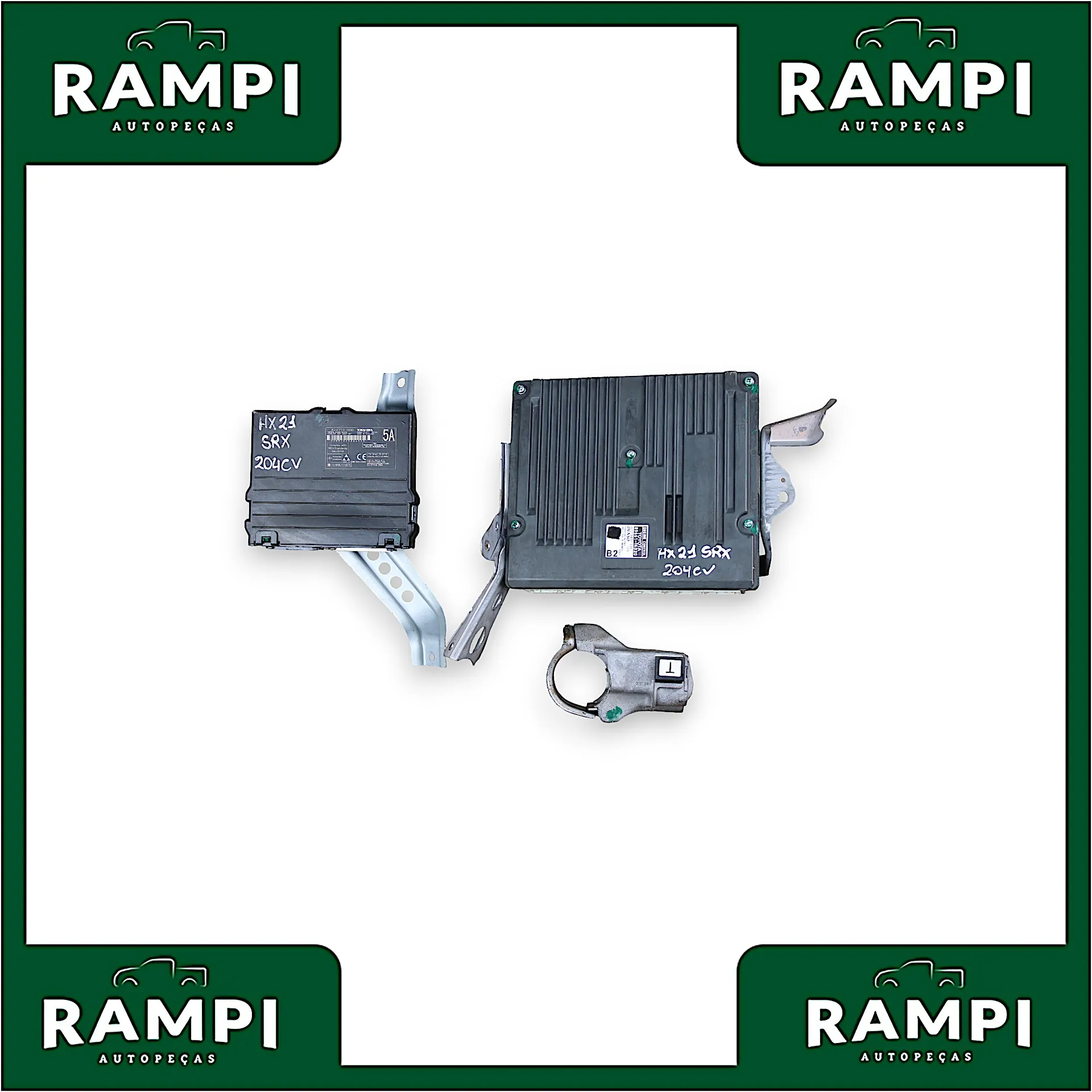 Kit Injeção Toyota Hilux 2021 SRX 204cv 62a779000 89661fab20 (sem chave)