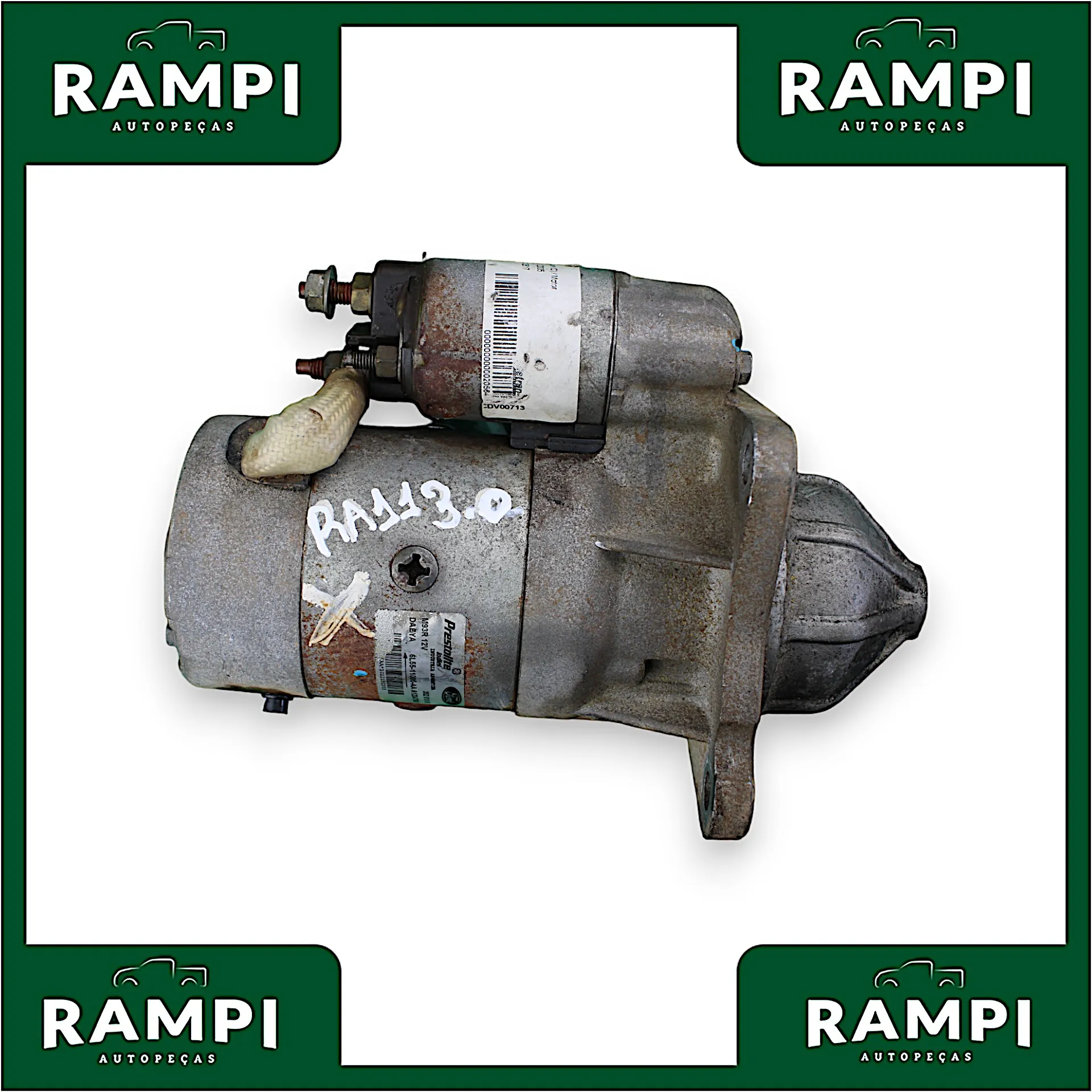 Motor Partida Ford Ranger 2011 3.0 Ab3911000ba