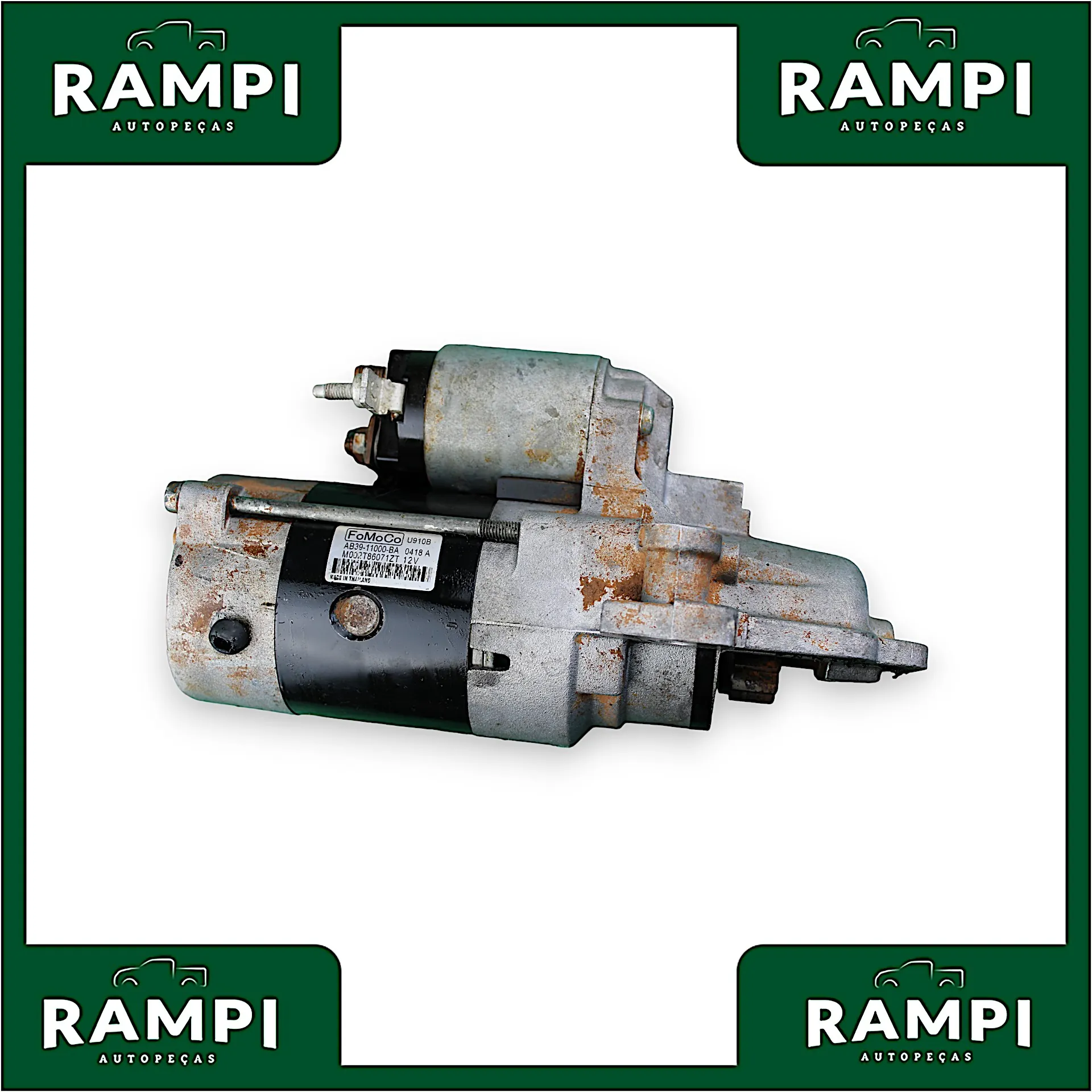 Motor Partida Ford Ranger 2016 Ab3911000ba