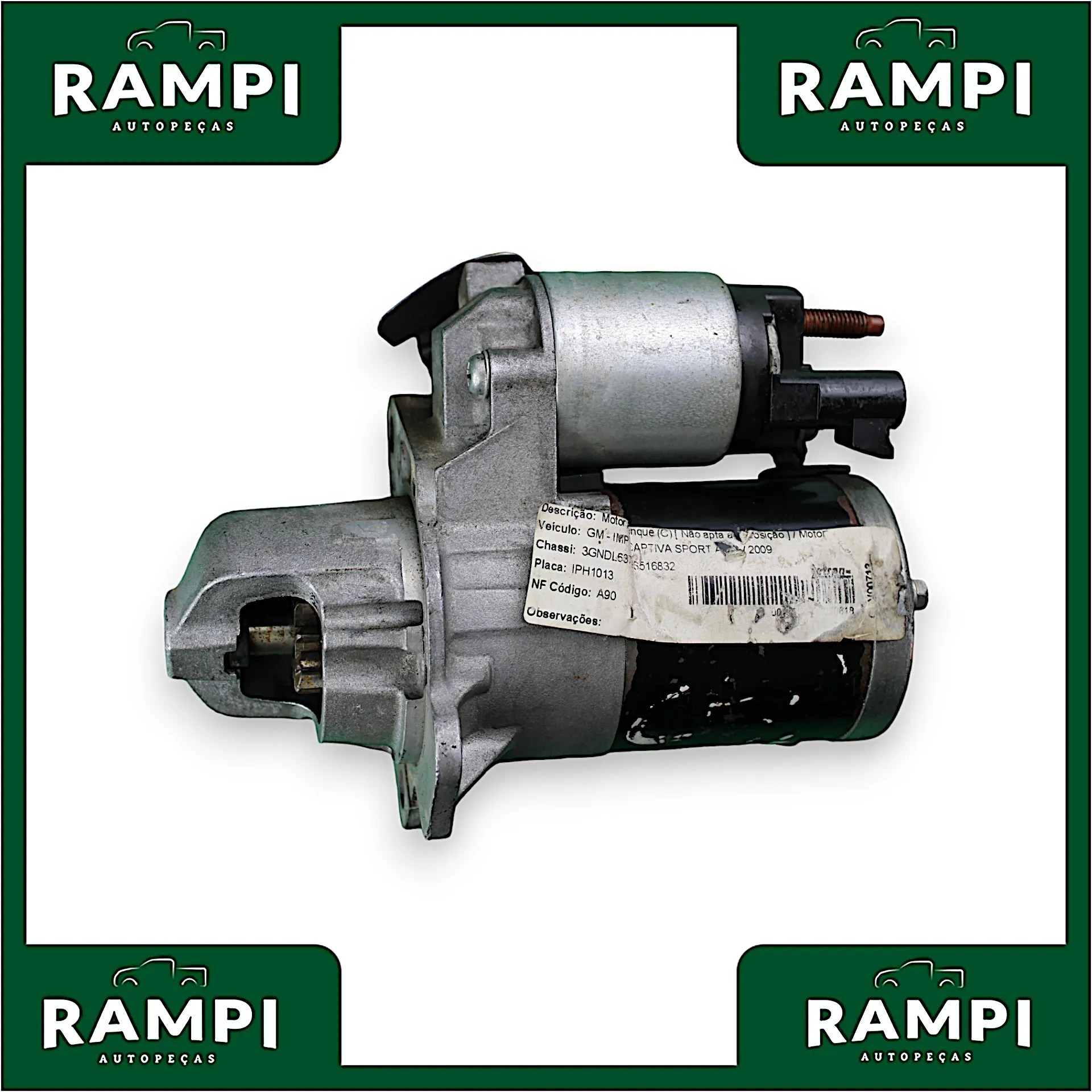 Motor Partida GM Captiva 2009 v6