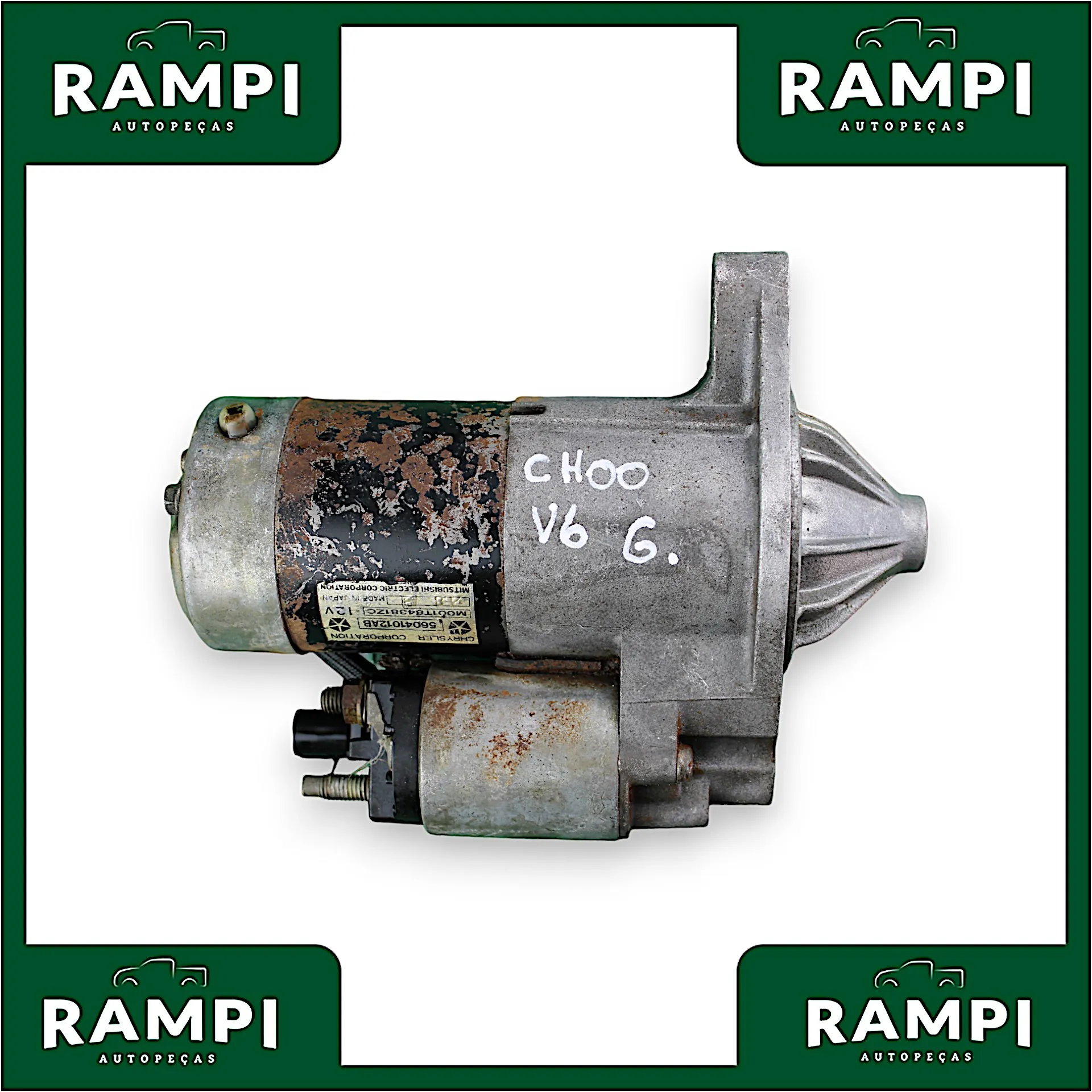Motor Partida Jeep Grand Cherokee v6 56041012ab