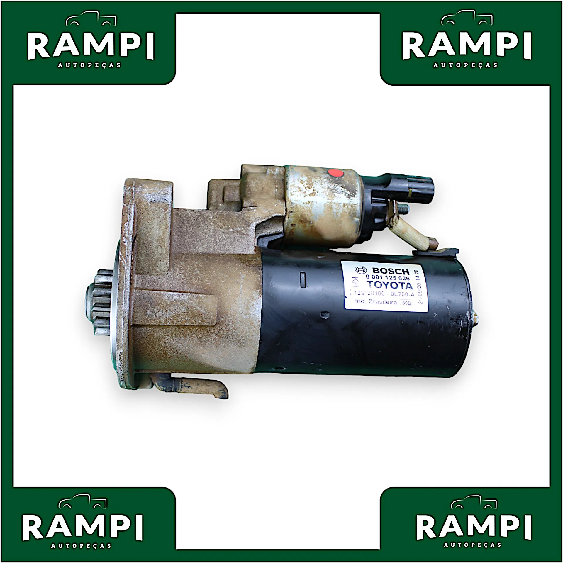 Motor Partida Toyota Hilux 2020 0001125626 
