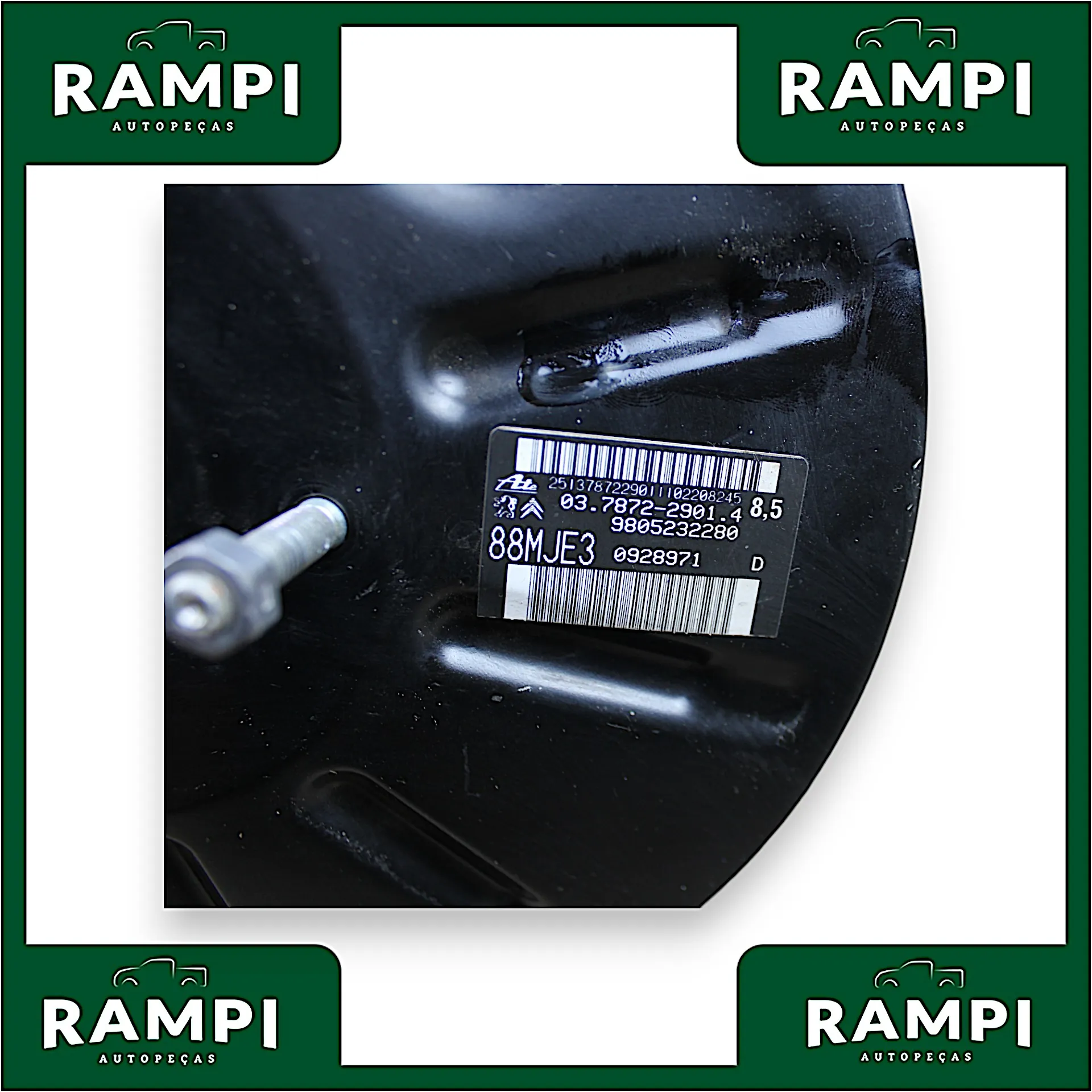 Hidrovácuo Servo Freio Fiat Scudo 2023 03787229014 