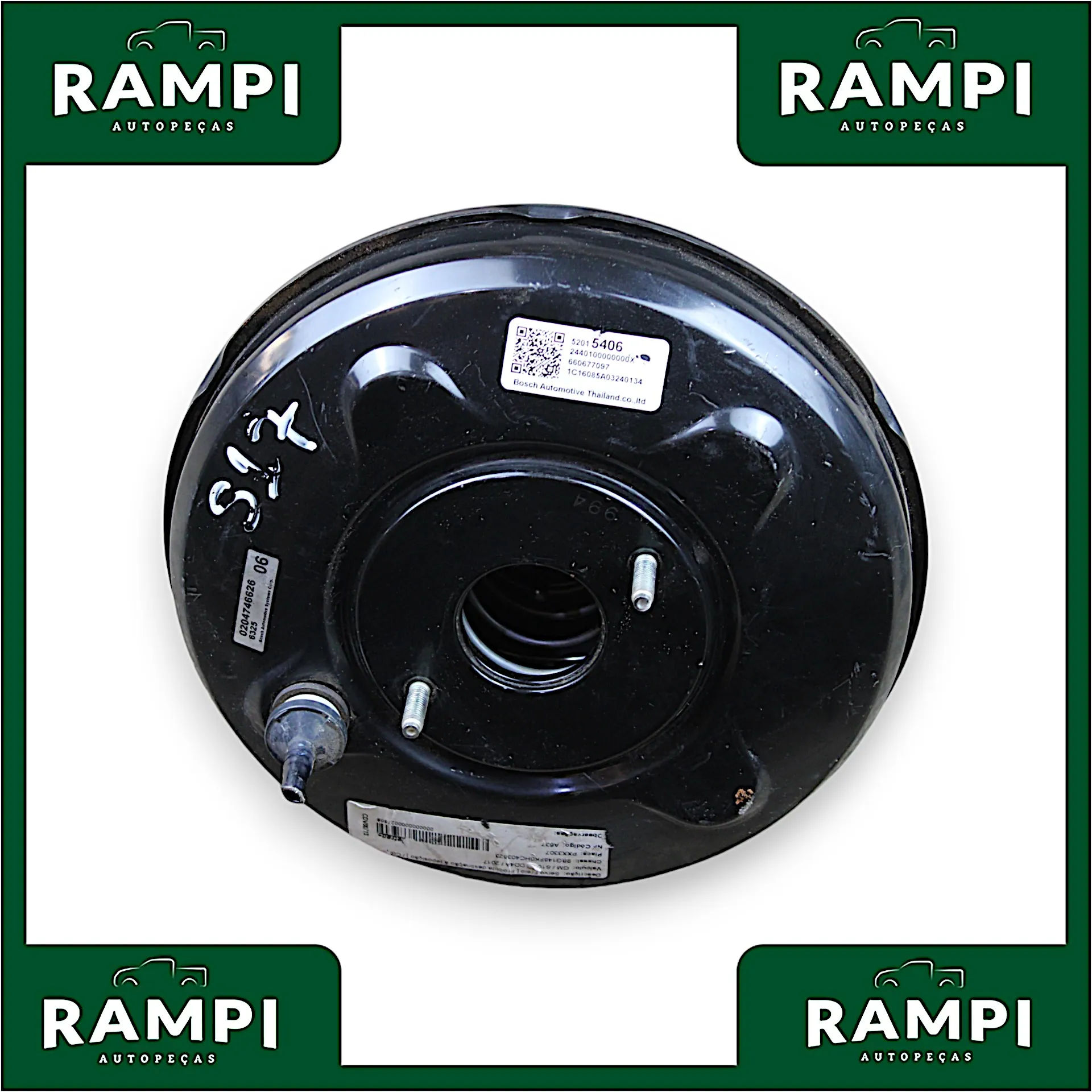 Hidrovácuo Servo Freio GM S10 2017 200cv 0204746626
