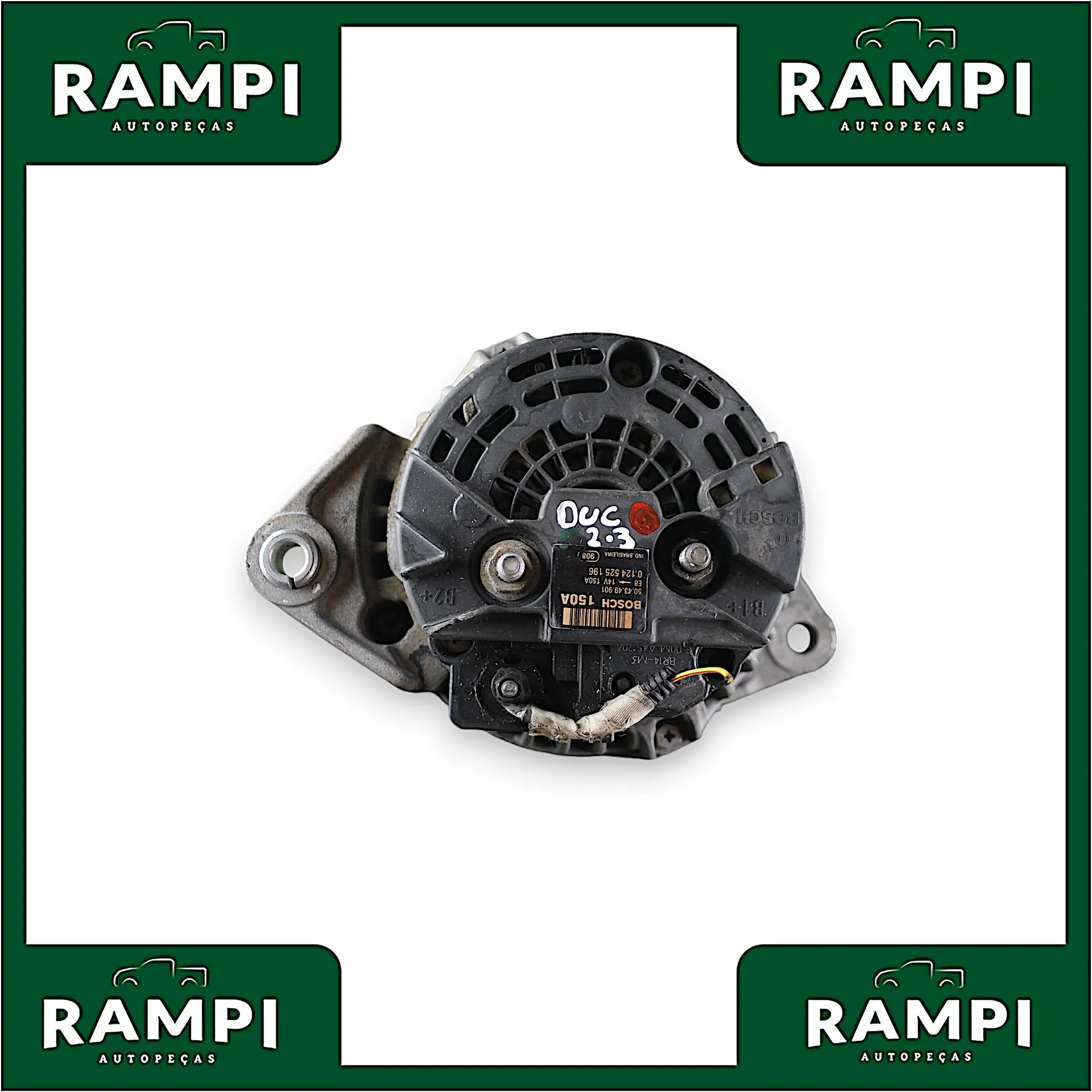 Alternador Fiat Ducato 2.3 2015 504349901