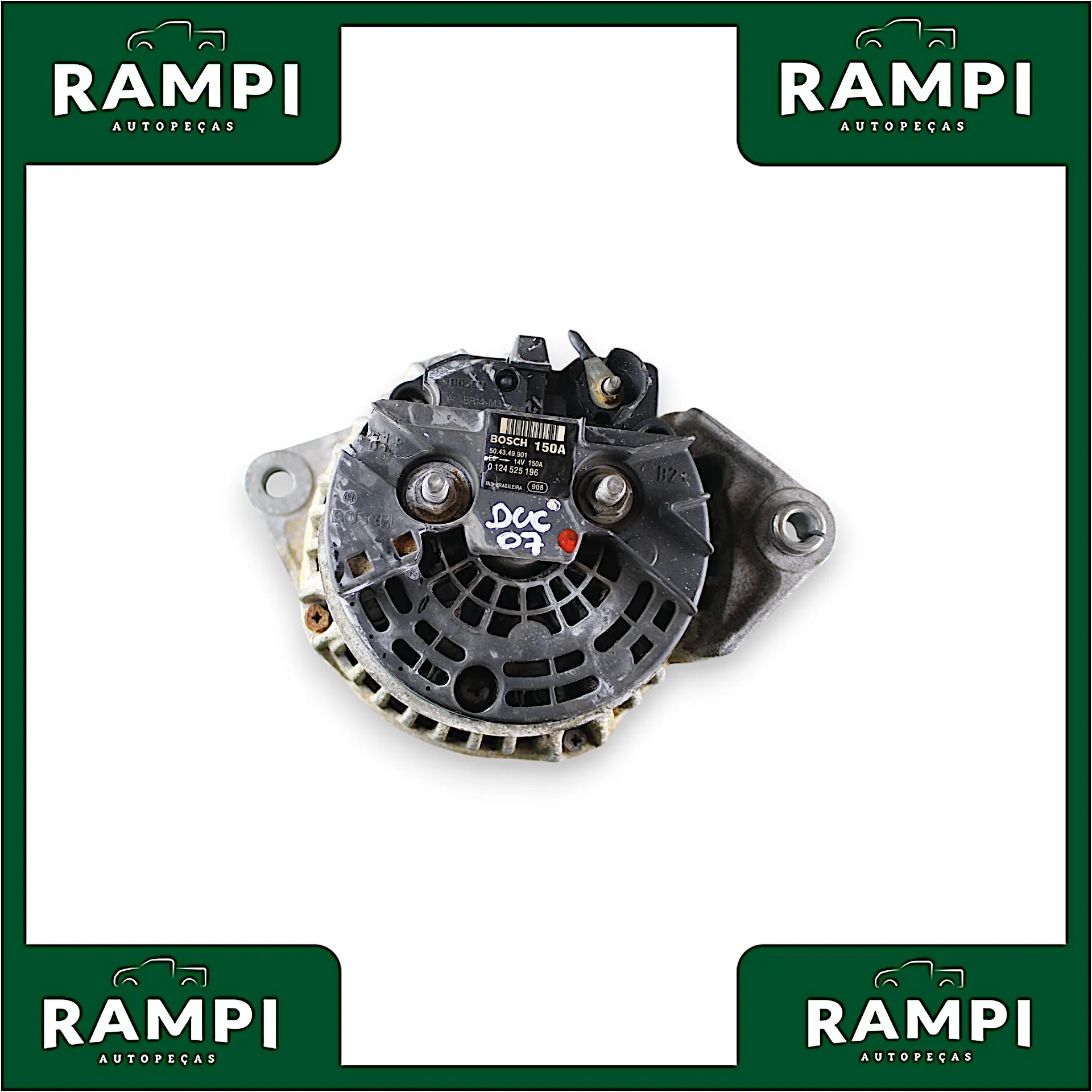 Alternador Fiat Ducato 2014 2.3 504349901