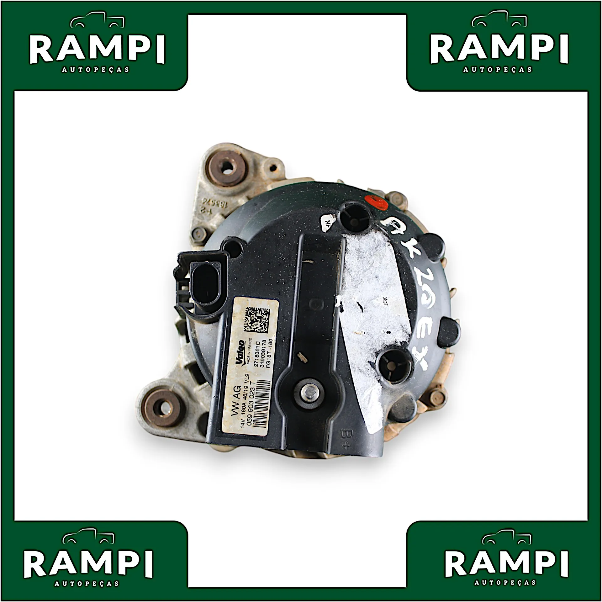 Alternador Volkswagen Amarok 2020 3.0 v6 fg18t180
