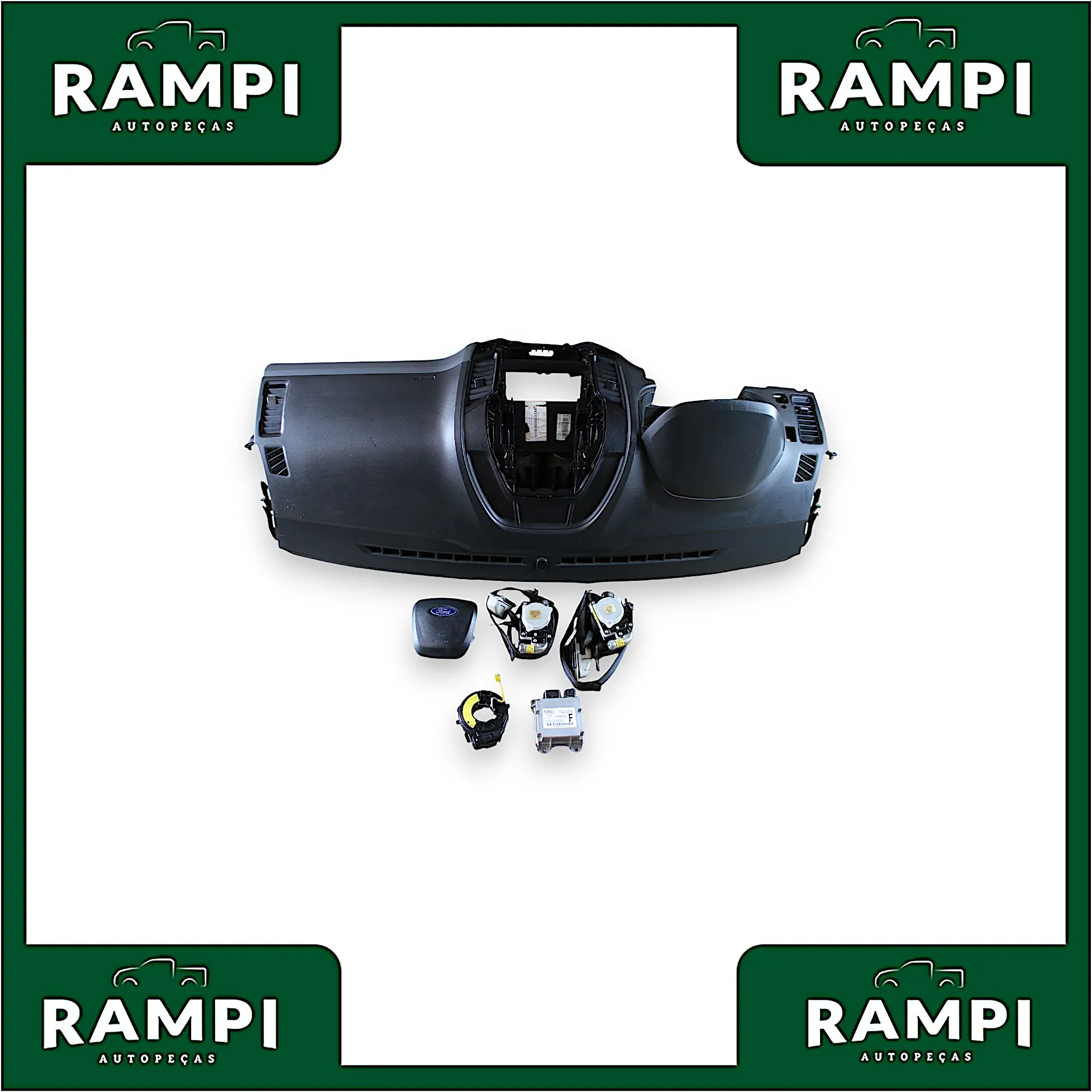 Kit Airbag Ford Ranger 2012 a 2016 ab3914b321fb (Peça com detalhes)