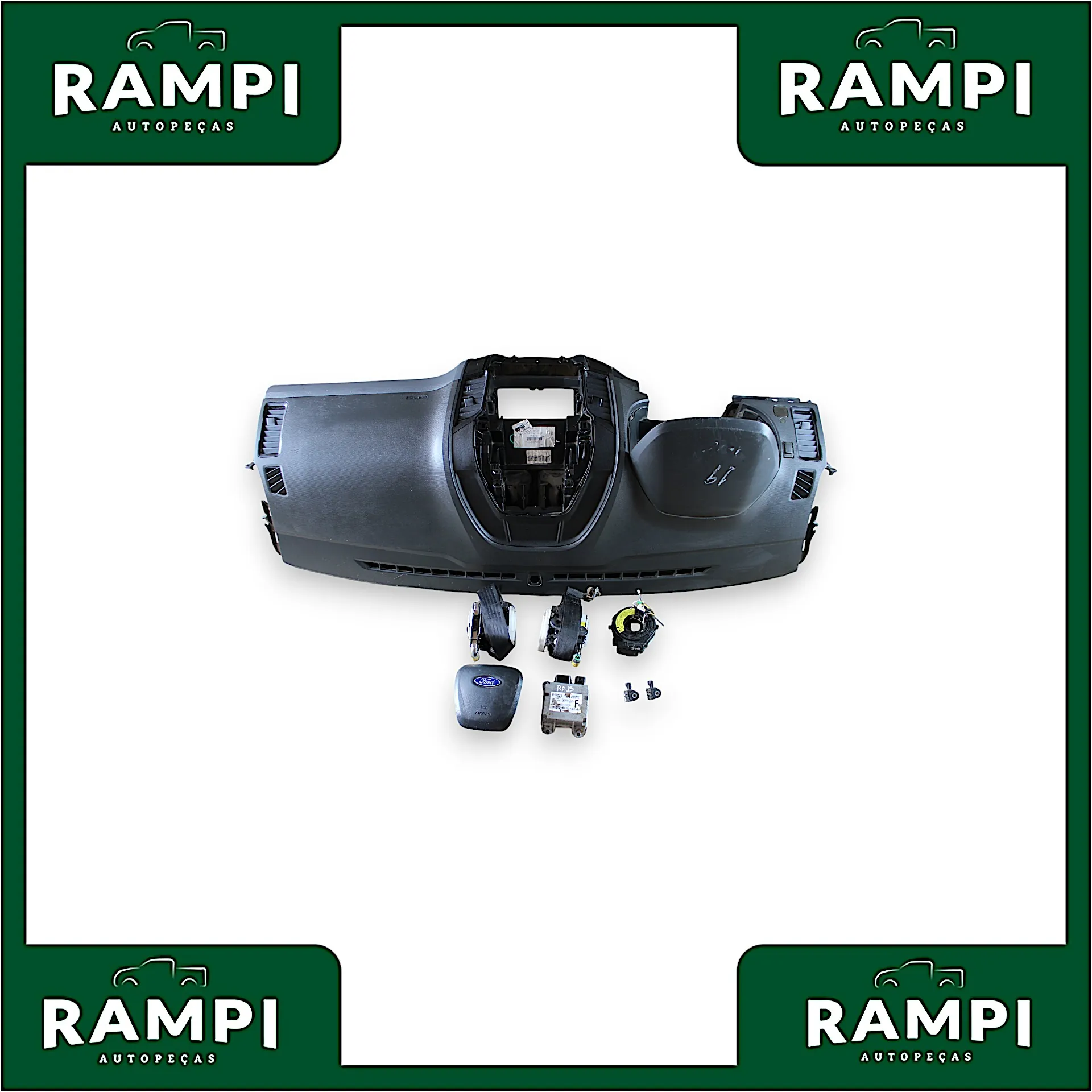 Kit Airbag Ford Ranger 2012 a 2016 ab3914b321fb (Painel com detalhes)