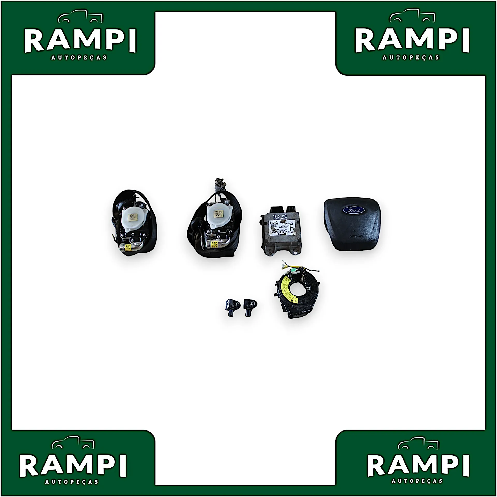 Kit Airbag Ford Ranger 2012 a 2016 ab3914b321fb (Painel com detalhes)