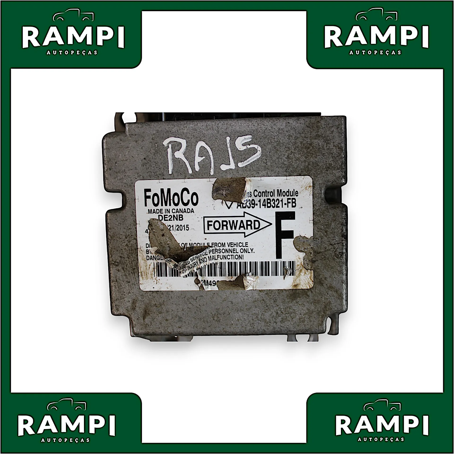 Kit Airbag Ford Ranger 2012 a 2016 ab3914b321fb (Painel com detalhes)