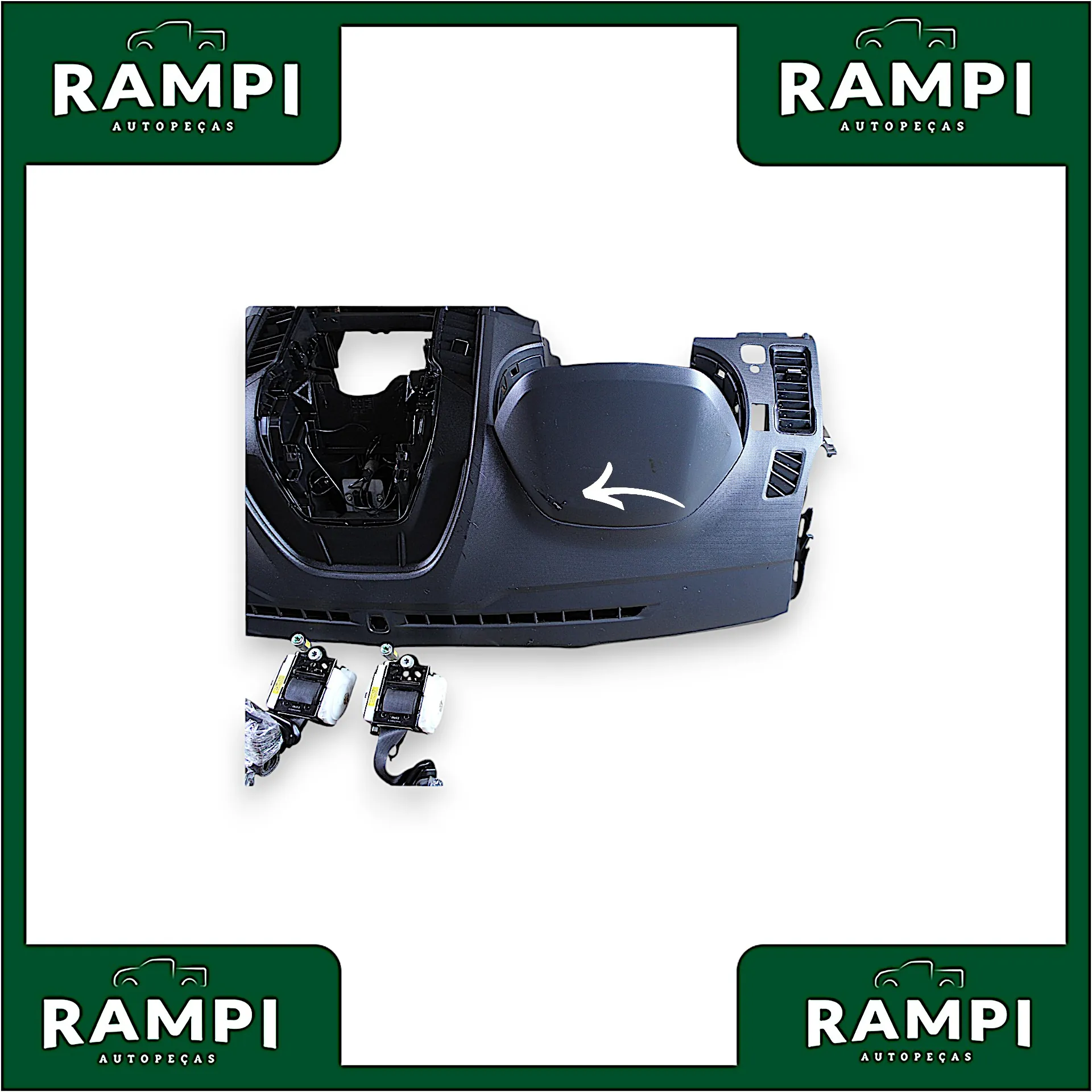 Kit Airbag Ranger Ford 2012 a 2016 ab3914b321fb (Painel com detalhes)