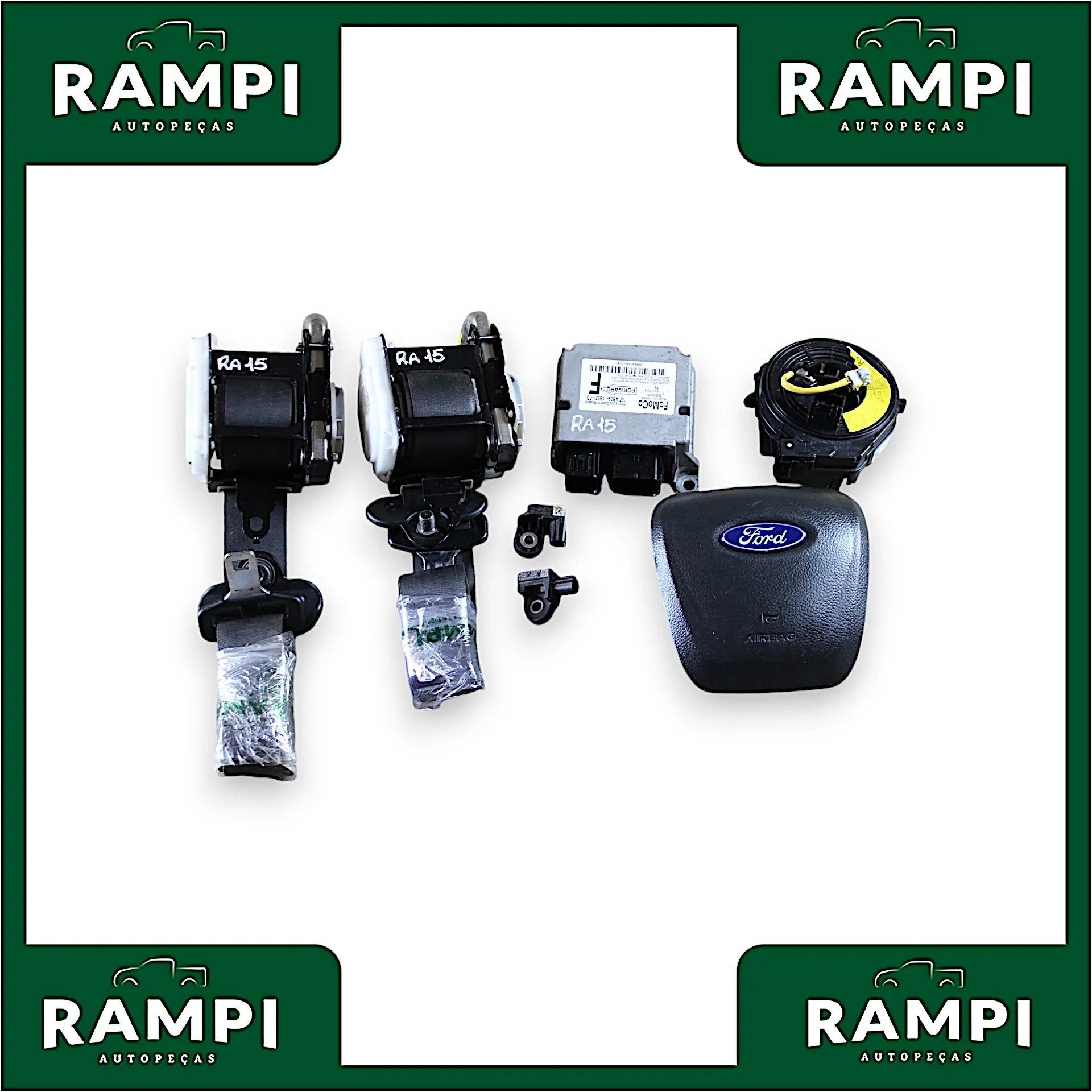 Kit Airbag Ranger Ford 2012 a 2016 ab3914b321fb (Painel com detalhes)