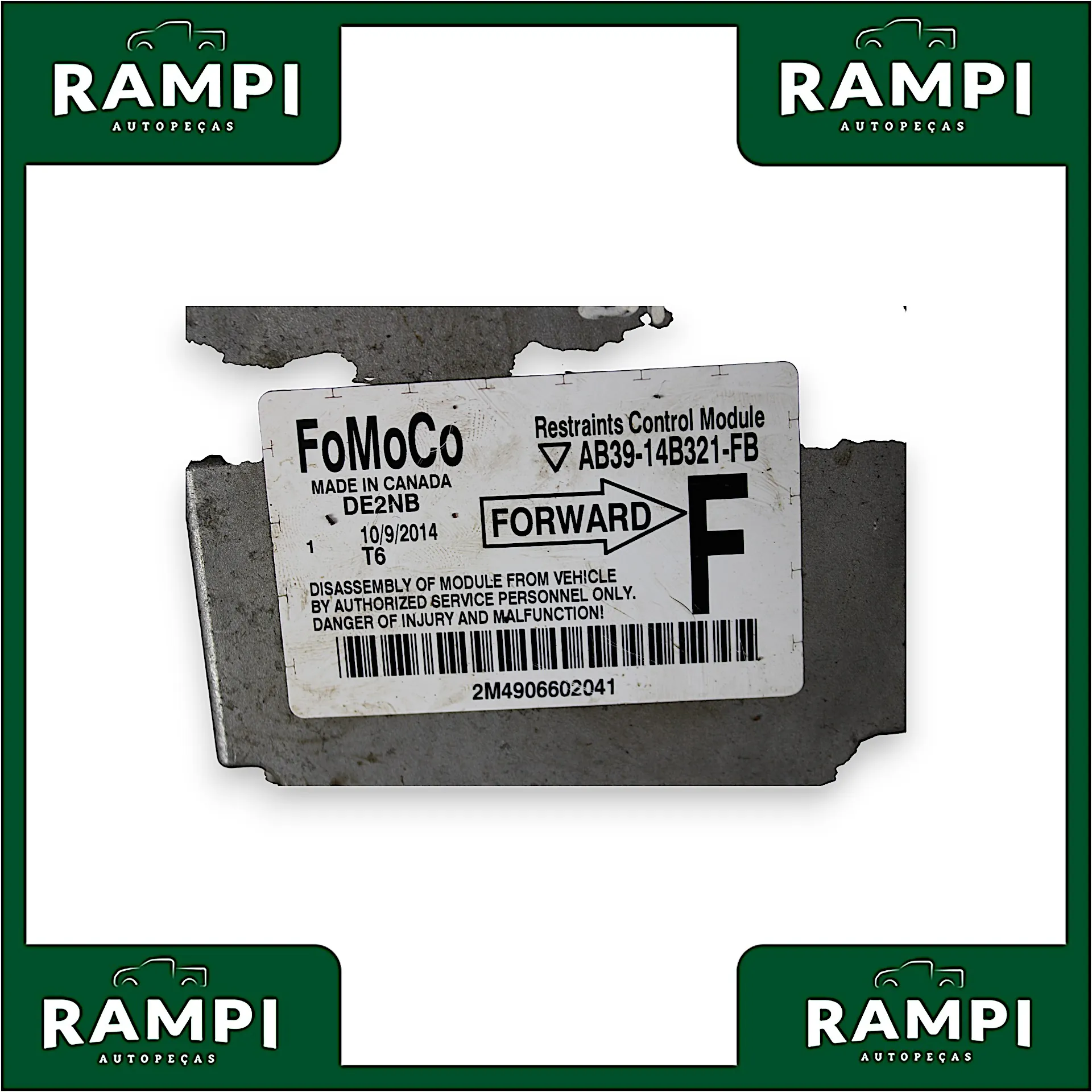 Kit Airbag Ranger Ford 2012 a 2016 ab3914b321fb (Painel com detalhes)