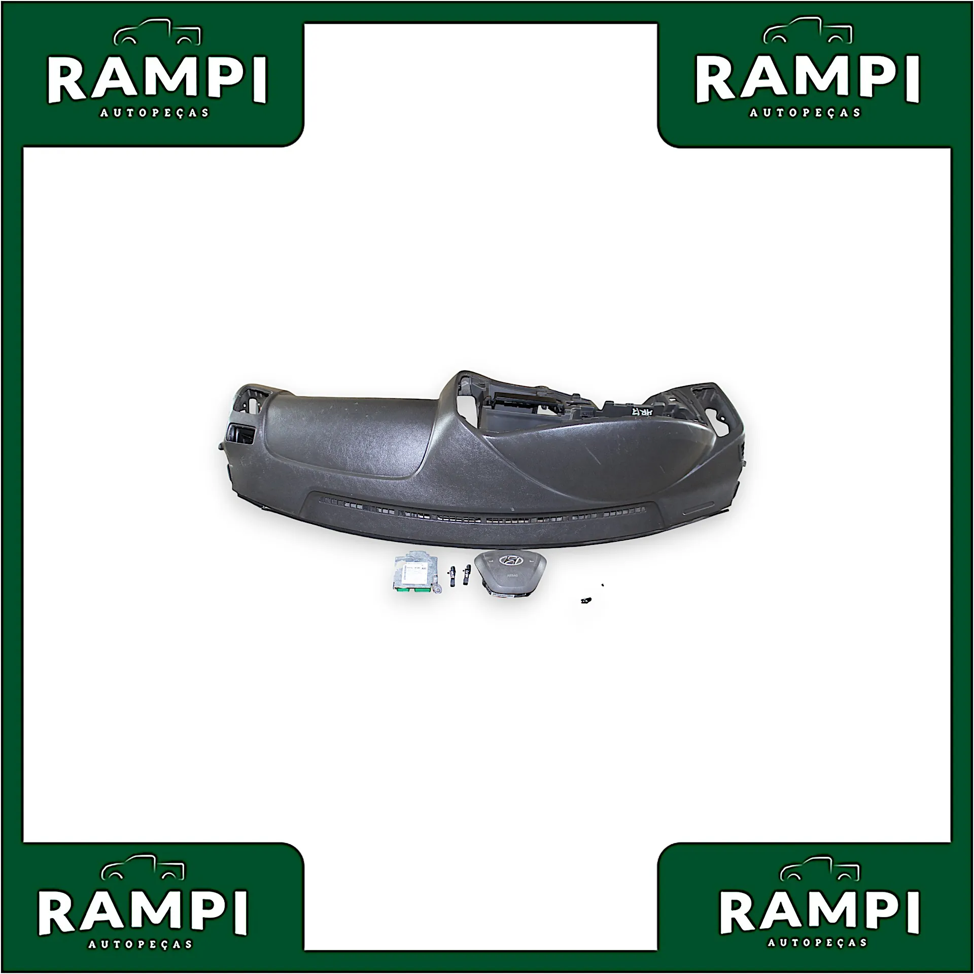 Kit Airbag Hyundai HR 2013 a 2022 959104f300 (Painel Com Detalhes) 