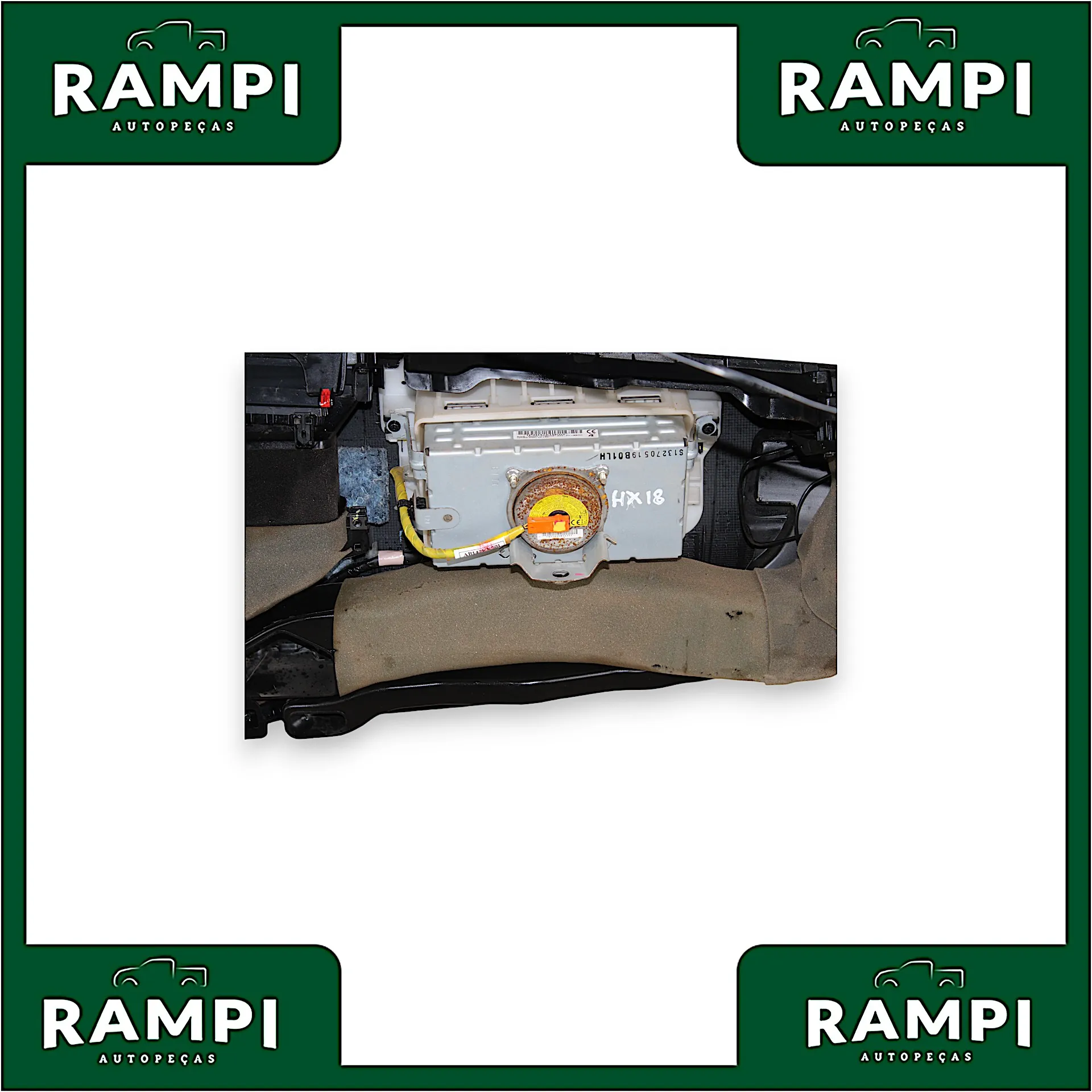 Capa Painel Com Bolsa Airbag Toyota Hilux 2018