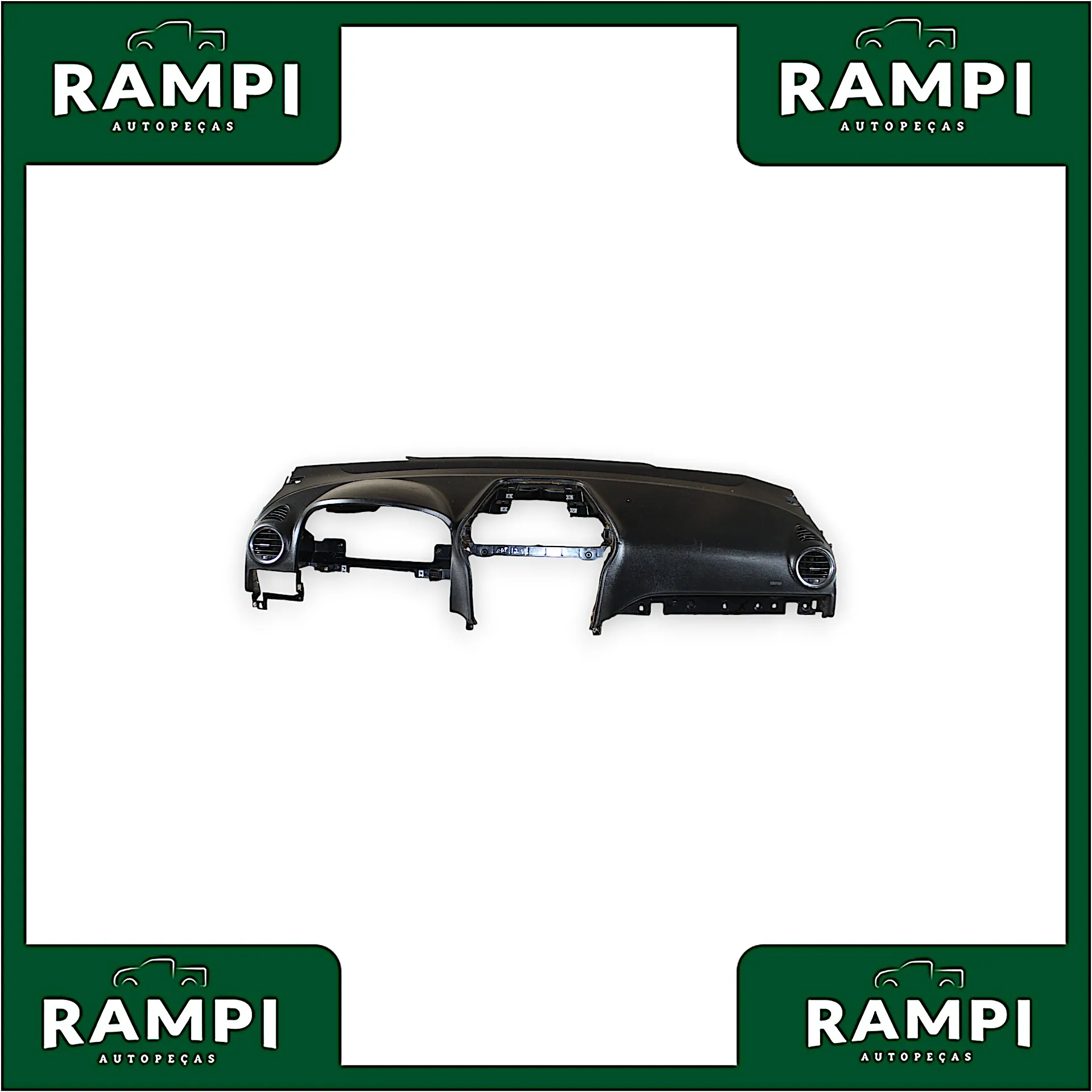Kit Airbag GM Captiva 2012 V6 Com Cortinas 25865978 (Capa do painel com detalhes)