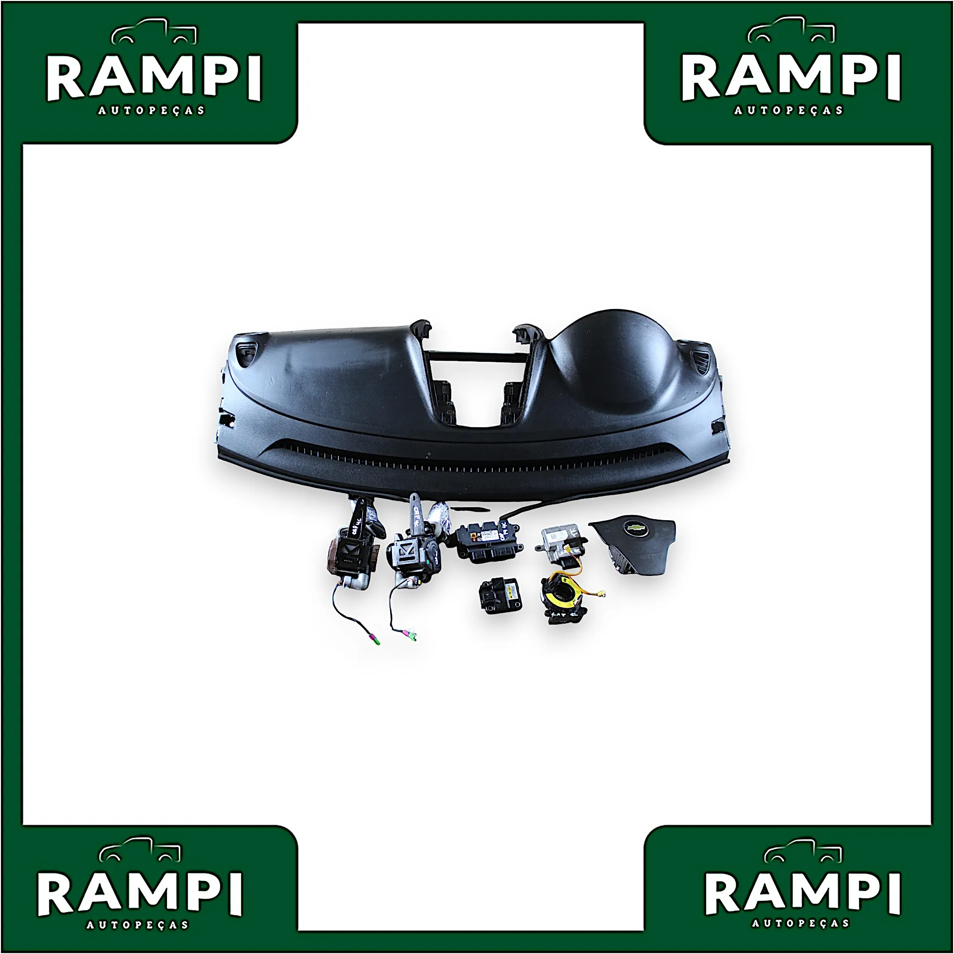 Kit Airbag GM Captiva 2014 4c 13583784 (Capa do painel com detalhes)