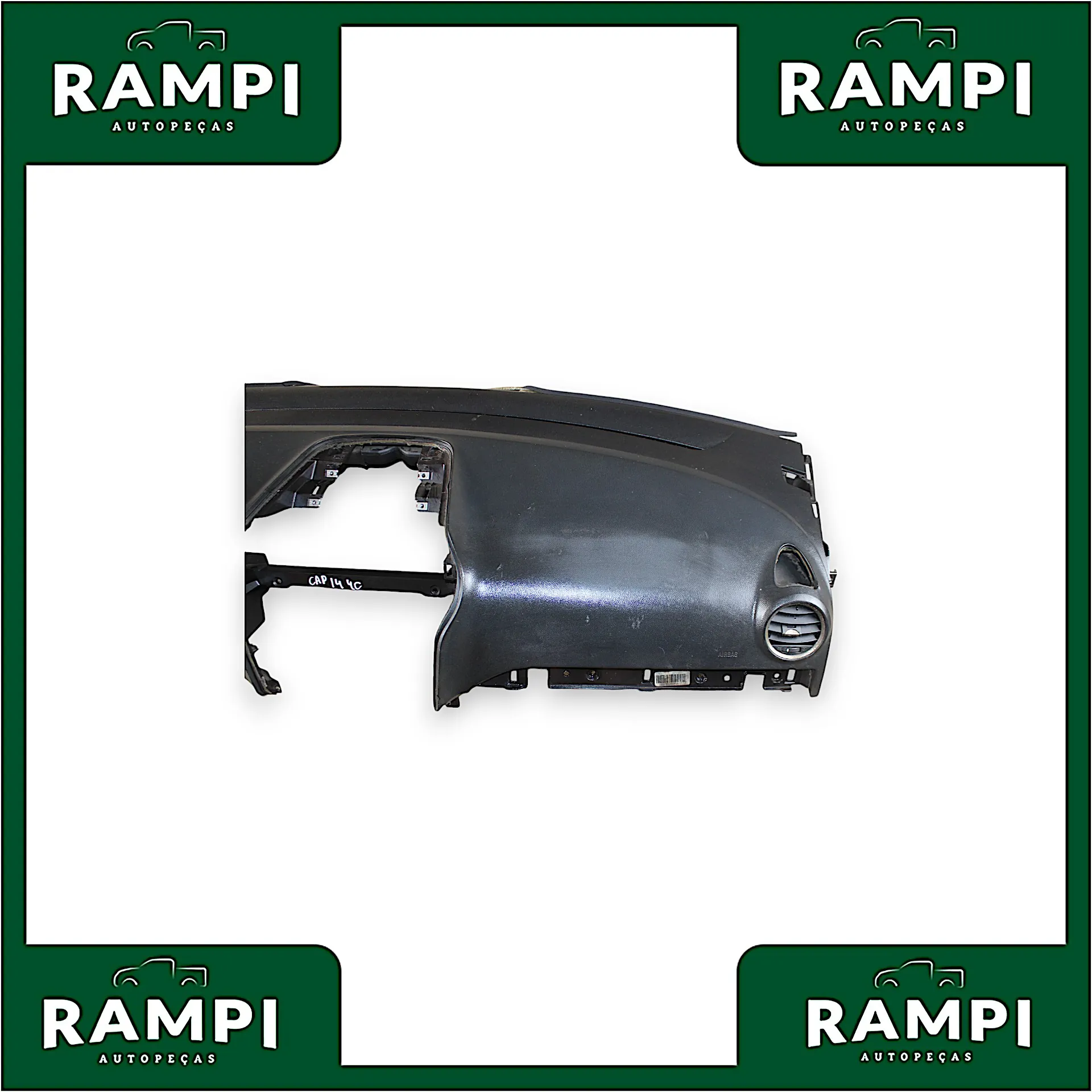 Kit Airbag GM Captiva 2014 4c 13583784 (Capa do painel com detalhes)