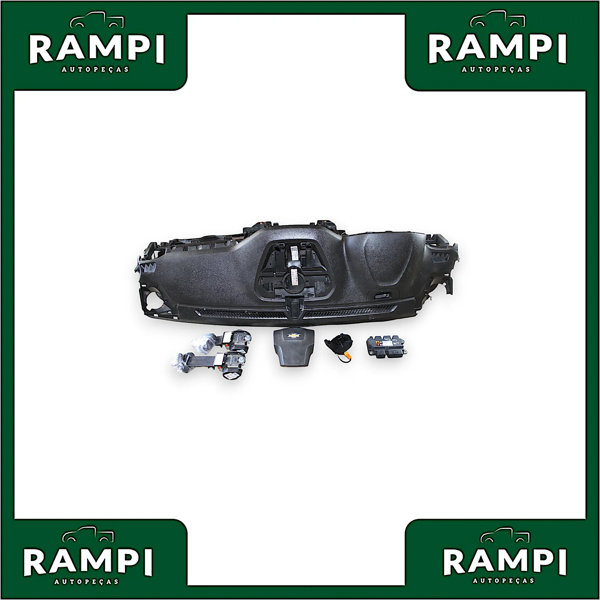 Kit Airbag GM S10 2023 13529756 (Capa do painel com riscos)