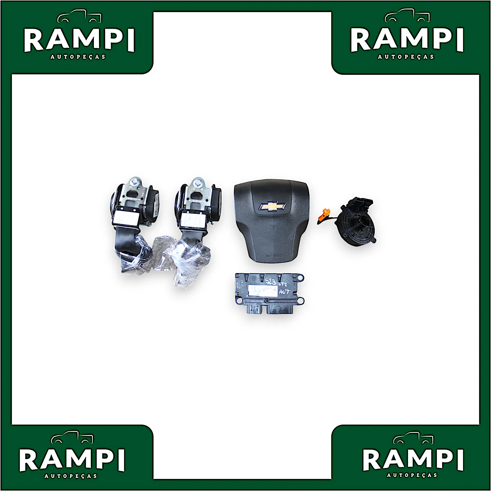 Kit Airbag GM S10 2023 13529756 (Capa do painel com riscos)