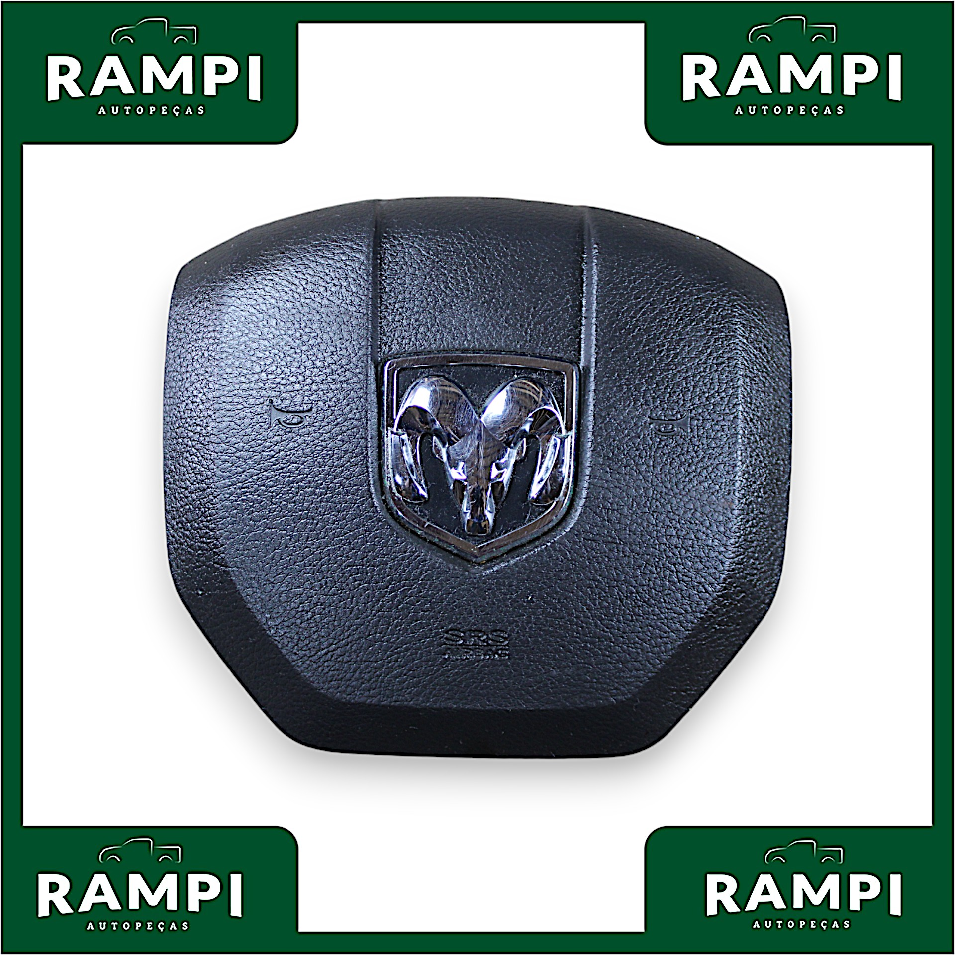 Kit Airbag Dodge Ram 2012 6.7 Com Cortinas p68164089ab (capa do painel com detalhes)