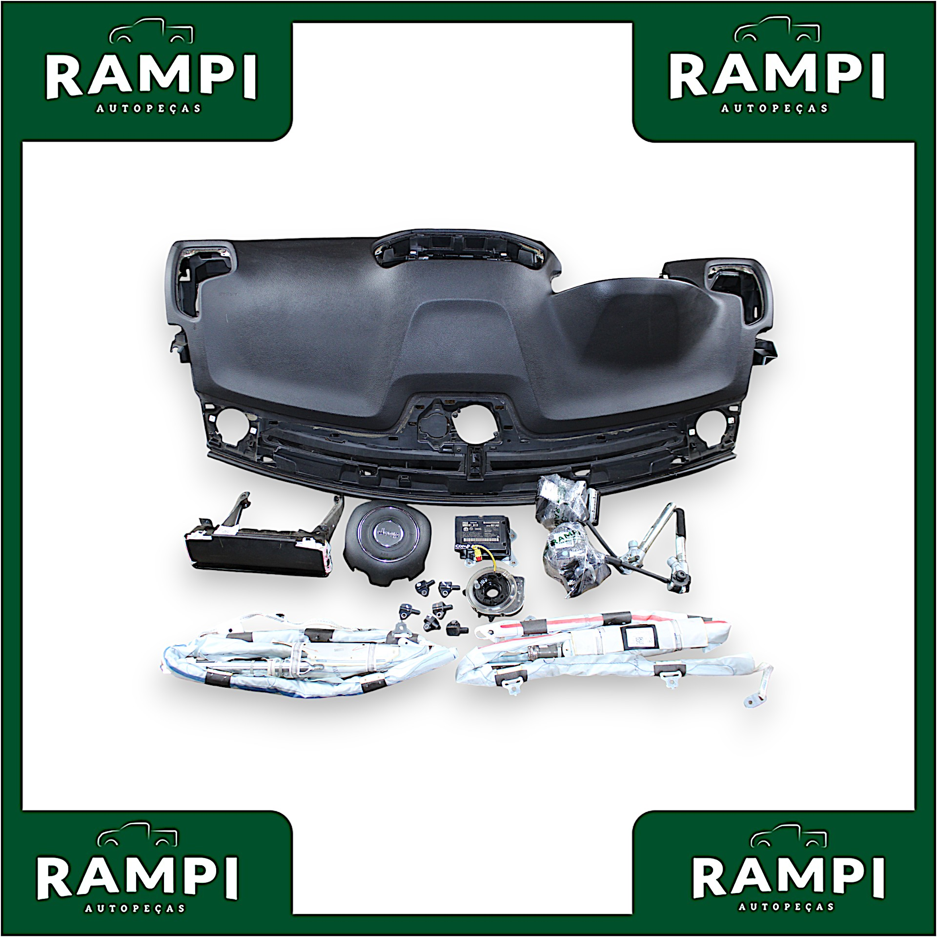 Kit Airbag Jeep Compass 2021 Com Cortinas 68402851ad